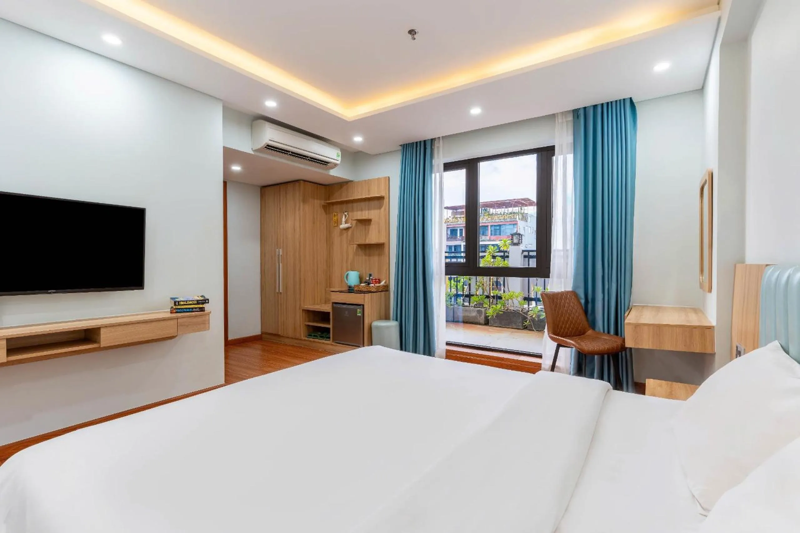 Bed in Hummer Hotel & Apartment Da Nang Beach