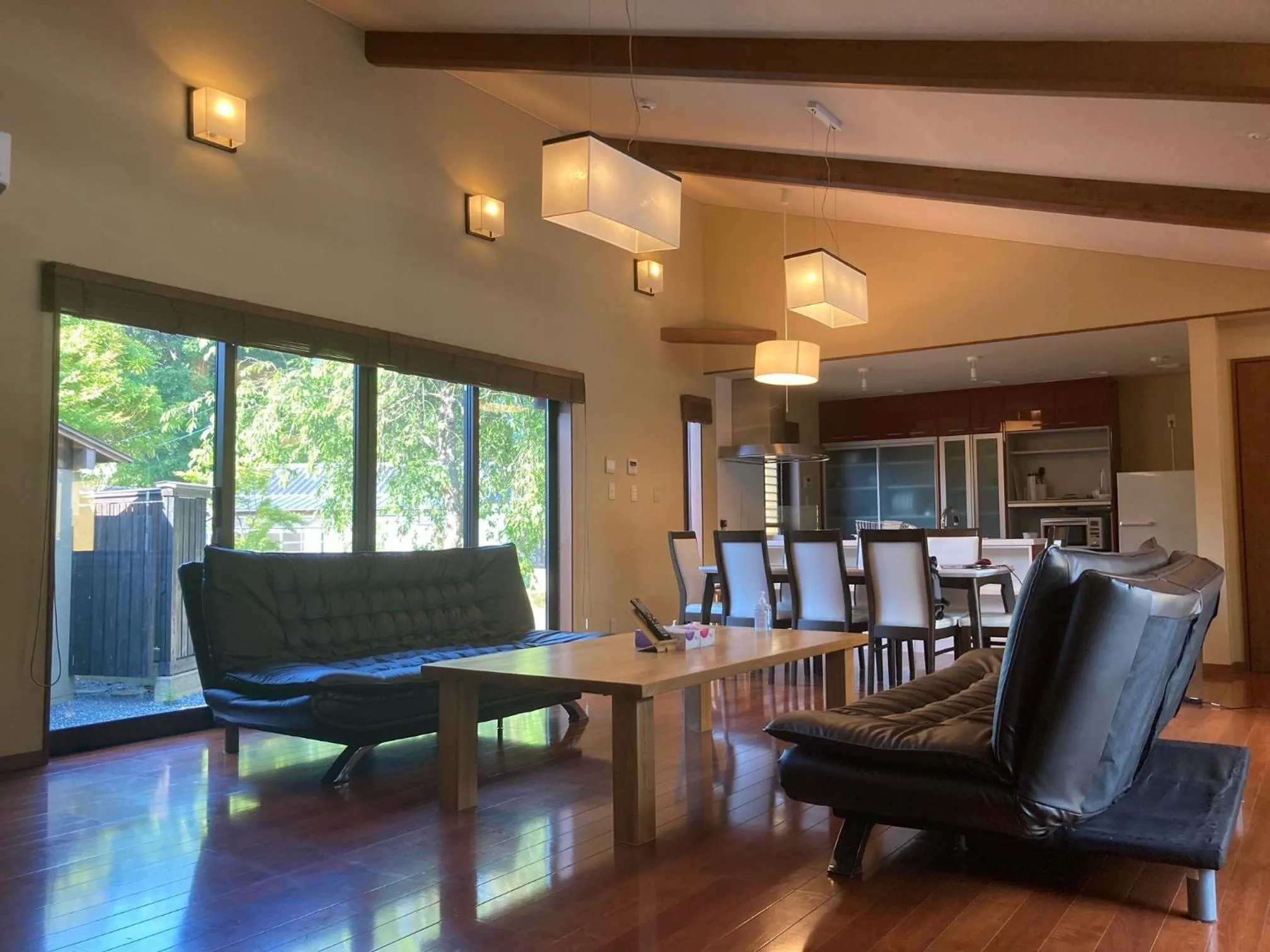 Living room in YUFUIN YUKI-AN