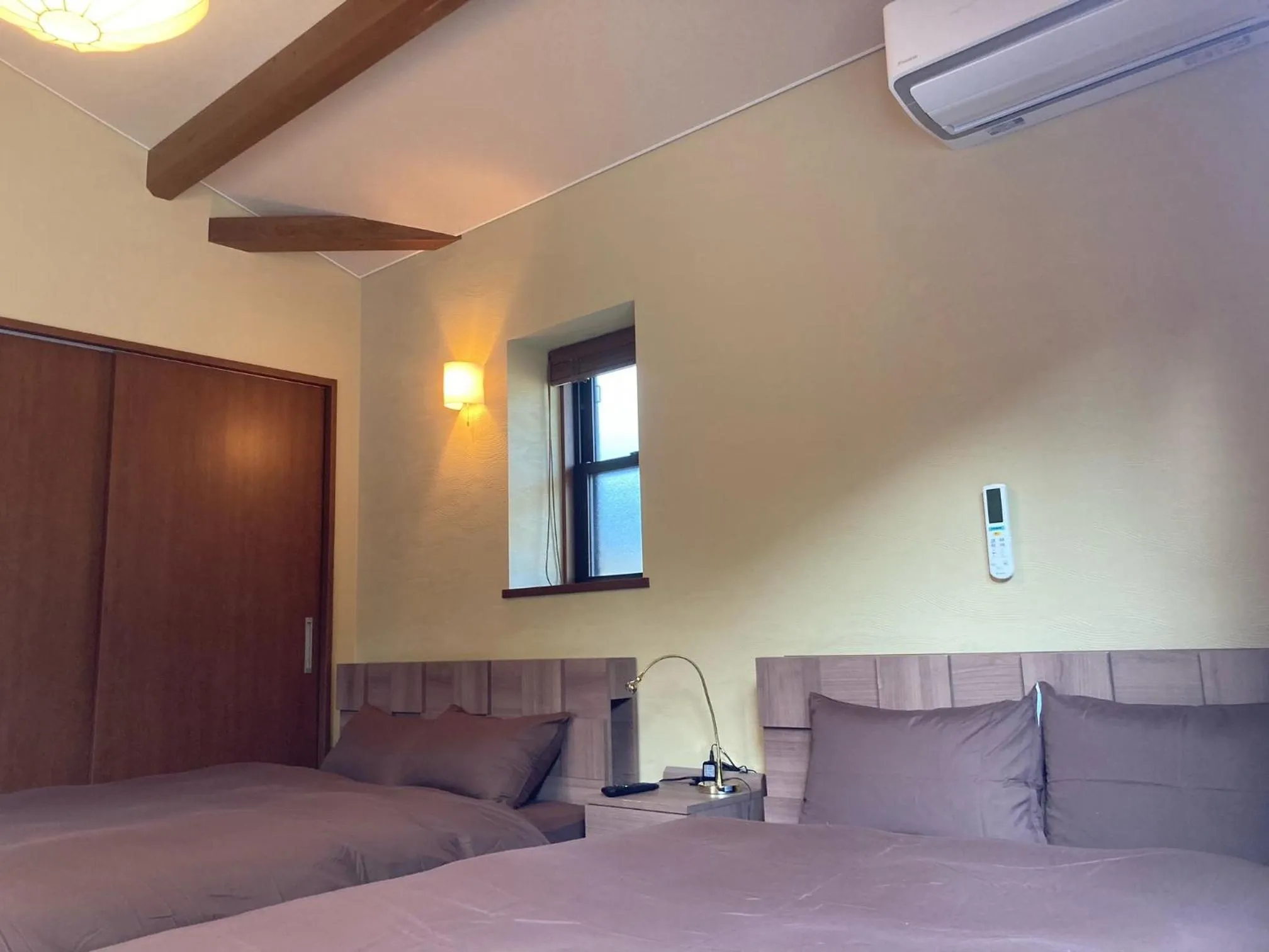 Bed in YUFUIN YUKI-AN