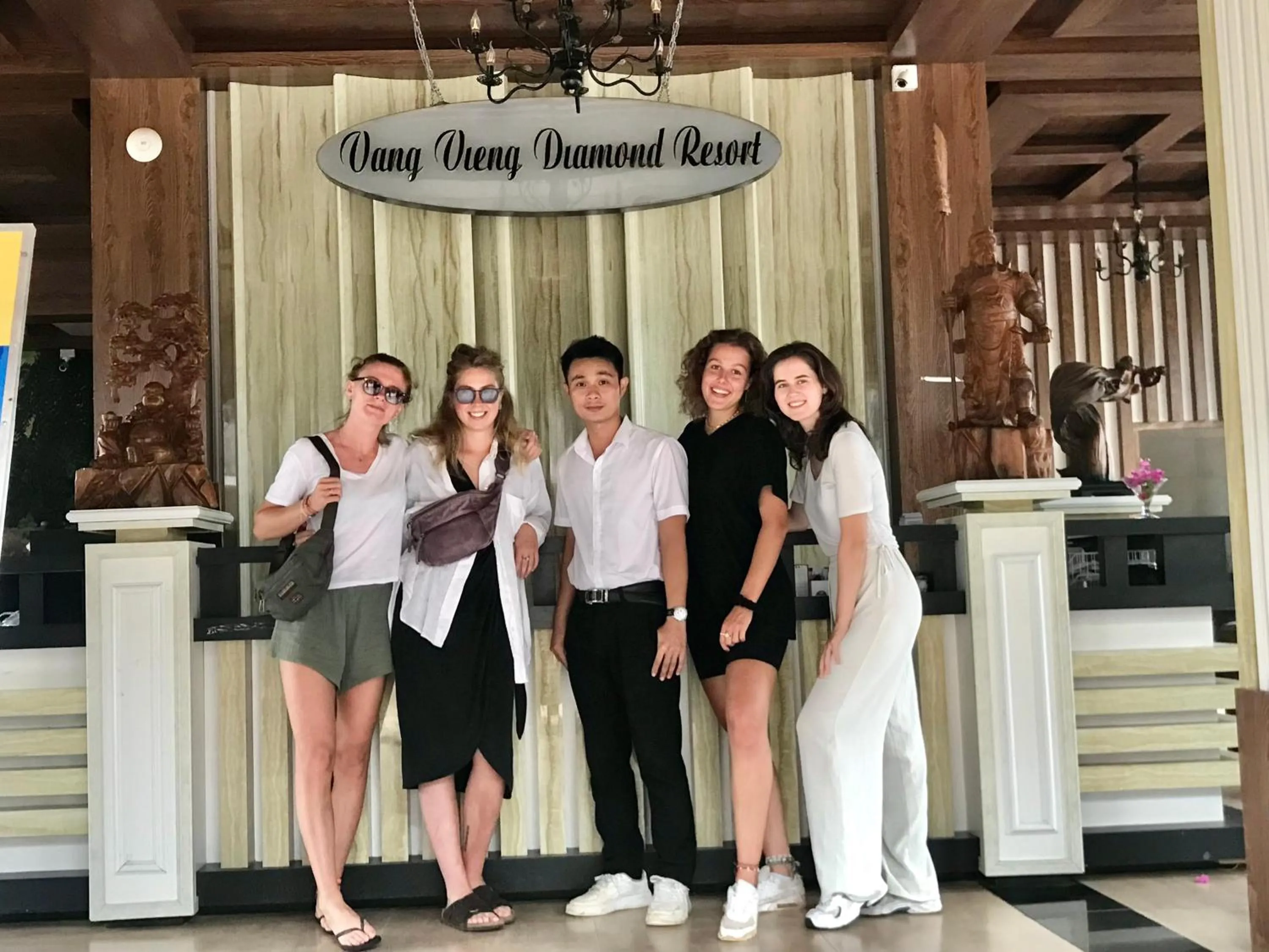 Staff in Vang Vieng Diamond Resort