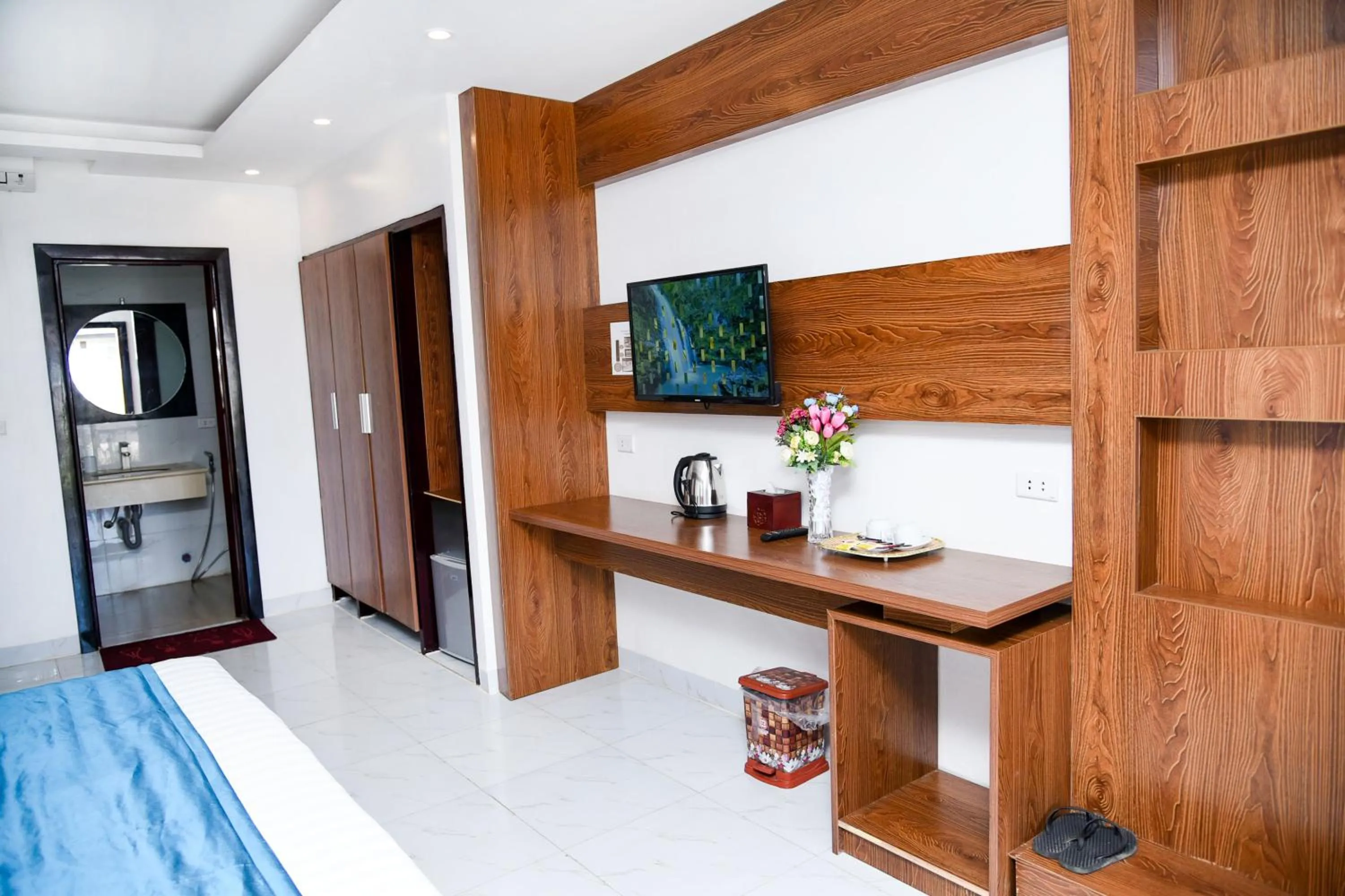 Bed in Vang Vieng Diamond Resort