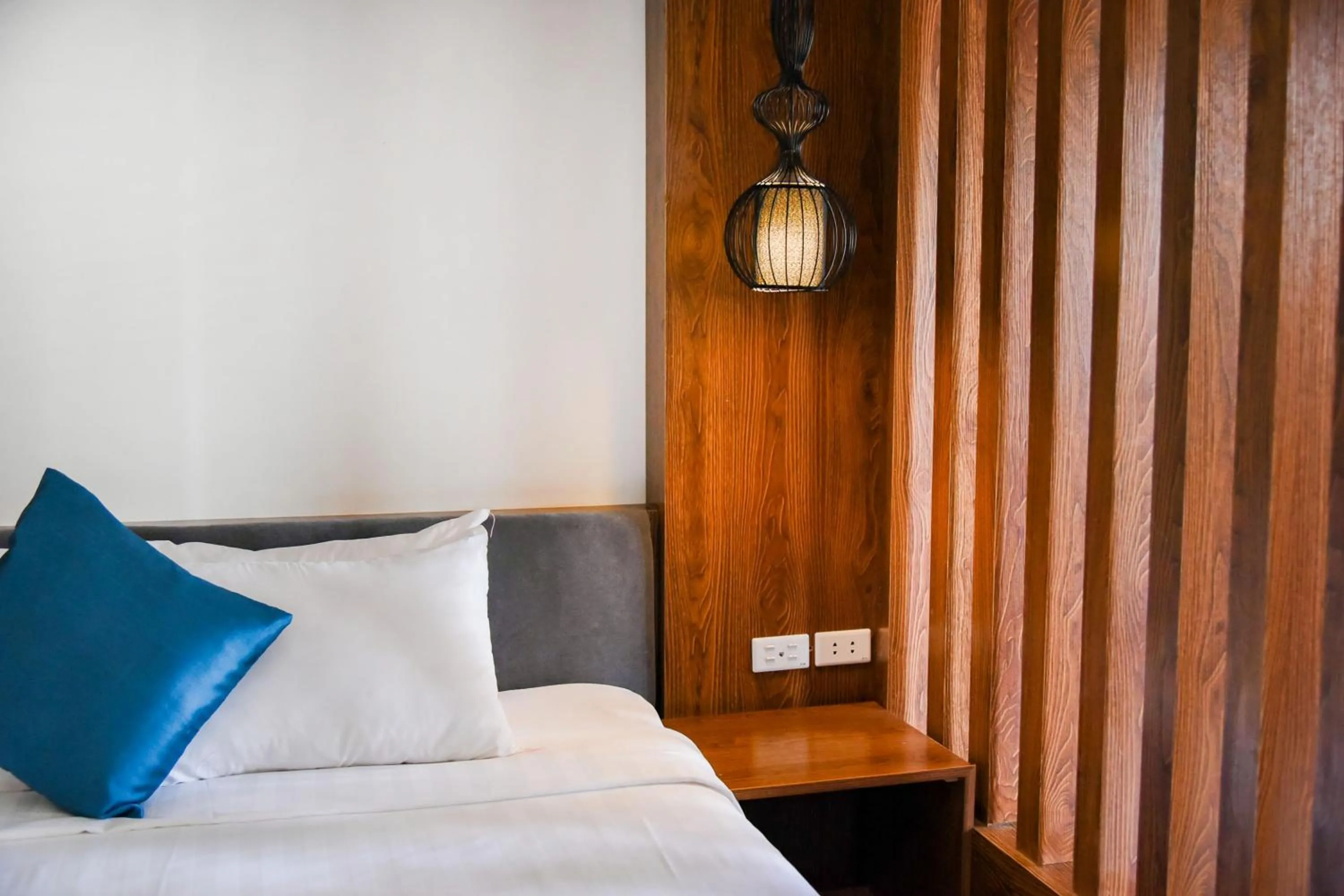 Bed in Vang Vieng Diamond Resort