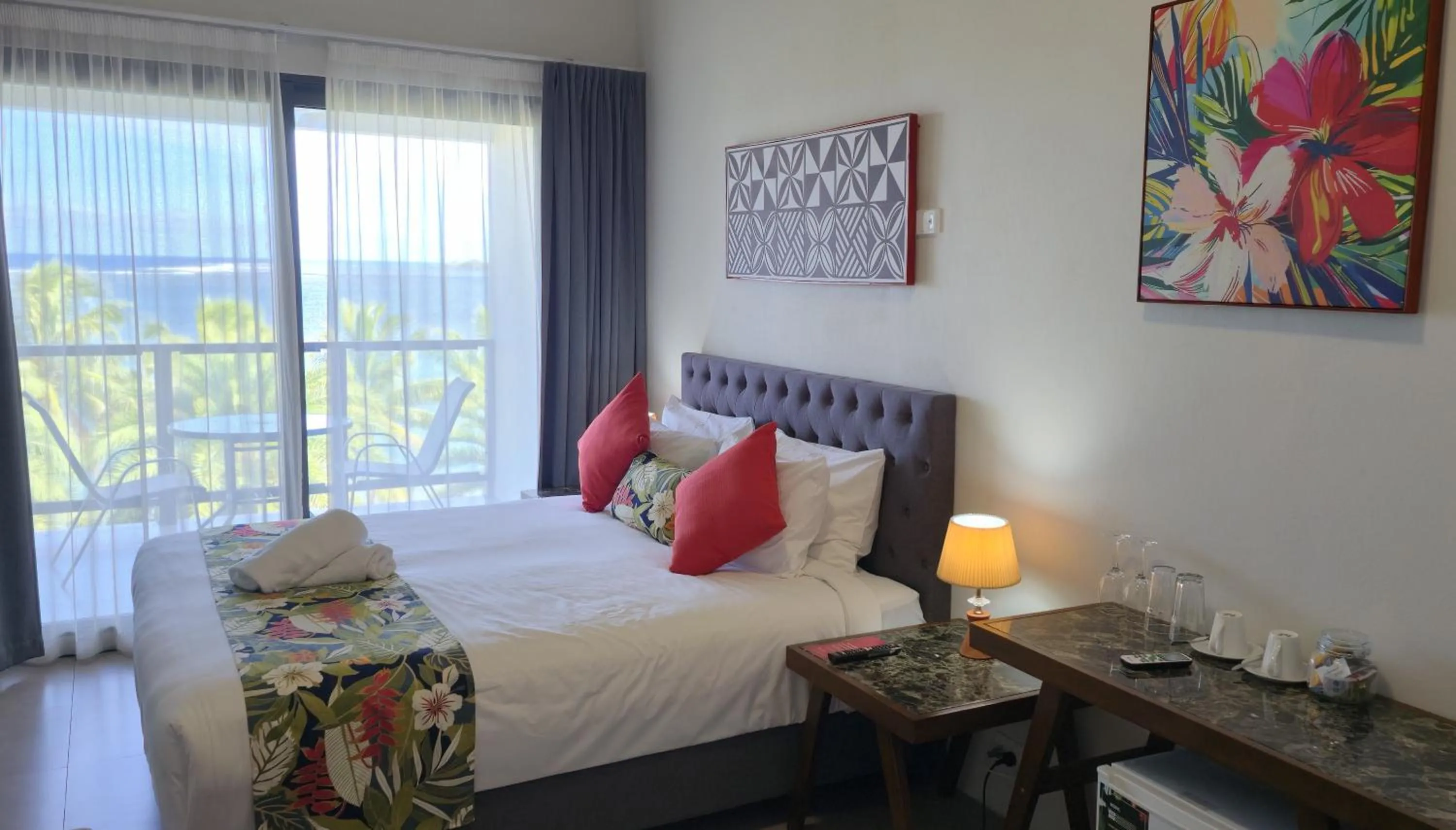 Bedroom, Bed in Ramada Suites By Wyndham Seafront Coral Coast