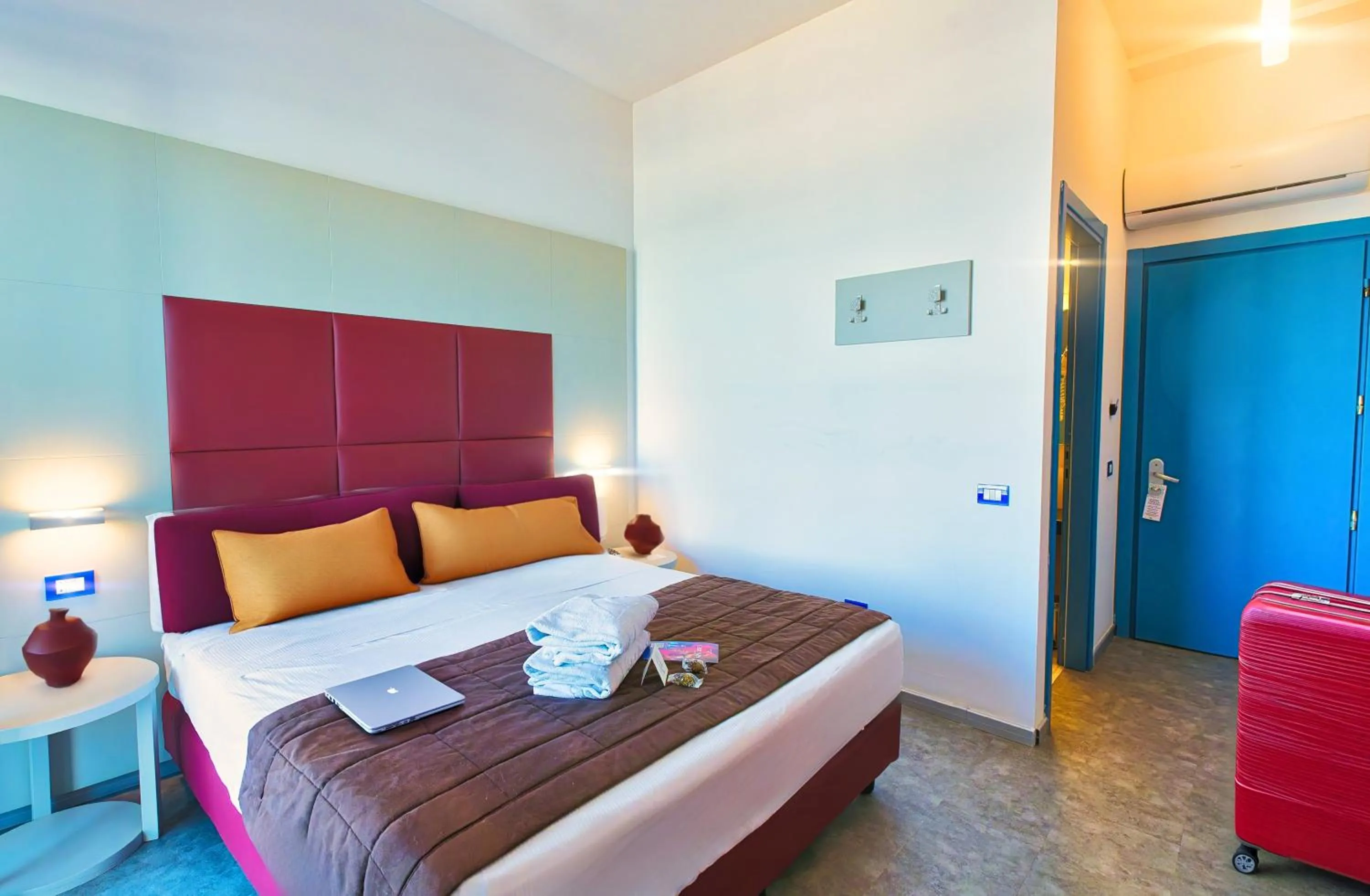 Bed in Hotel La Battigia