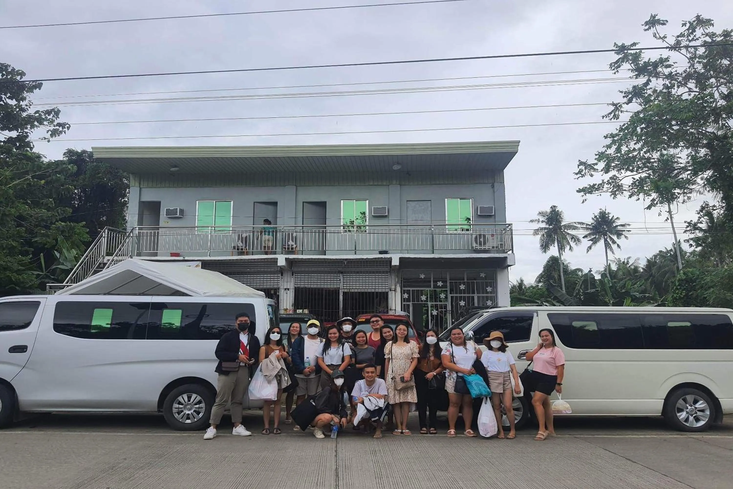 Property building in Bohol Transient Lruy near Panglao Beach