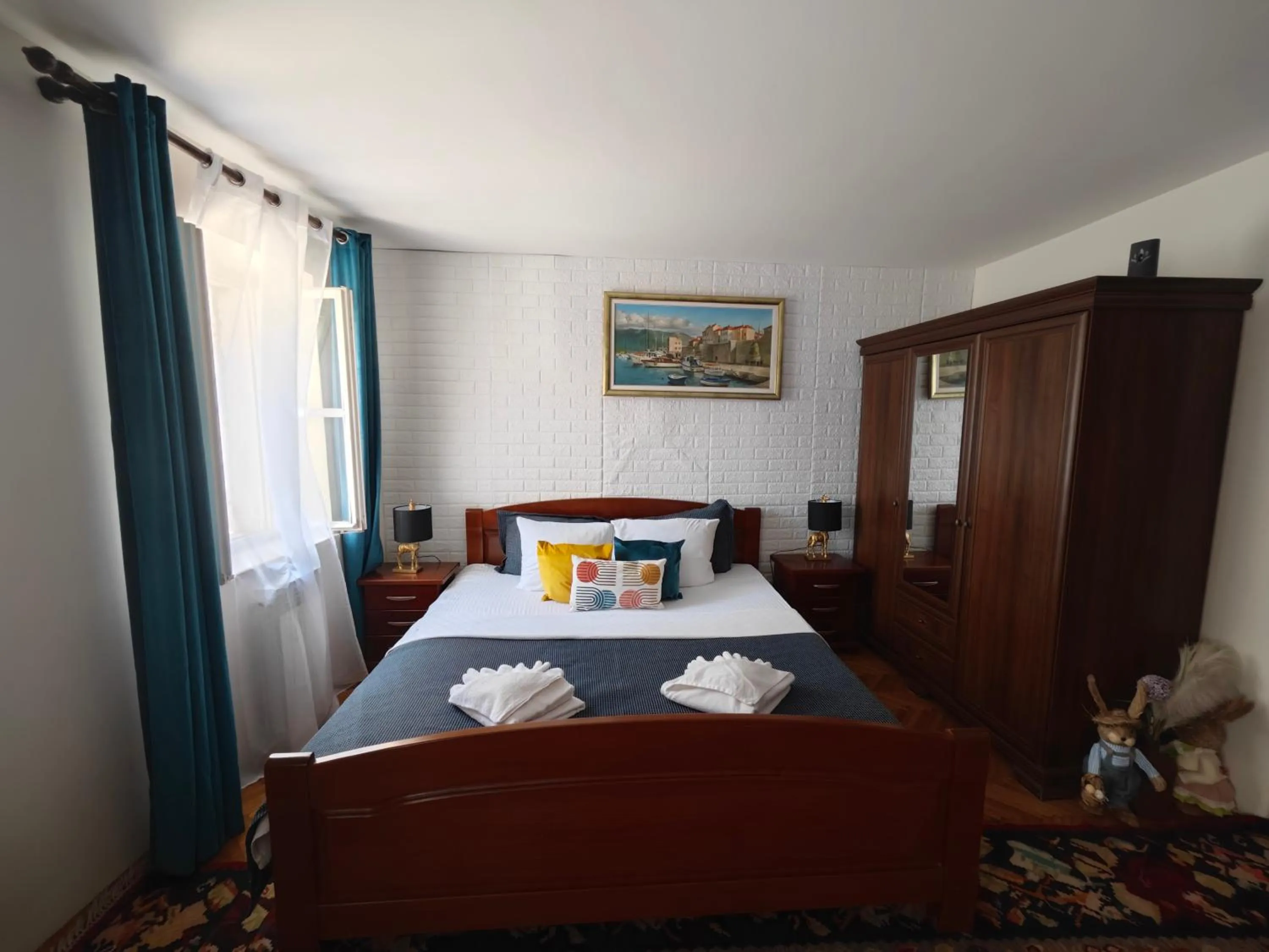 Bed in Beatrix Suites