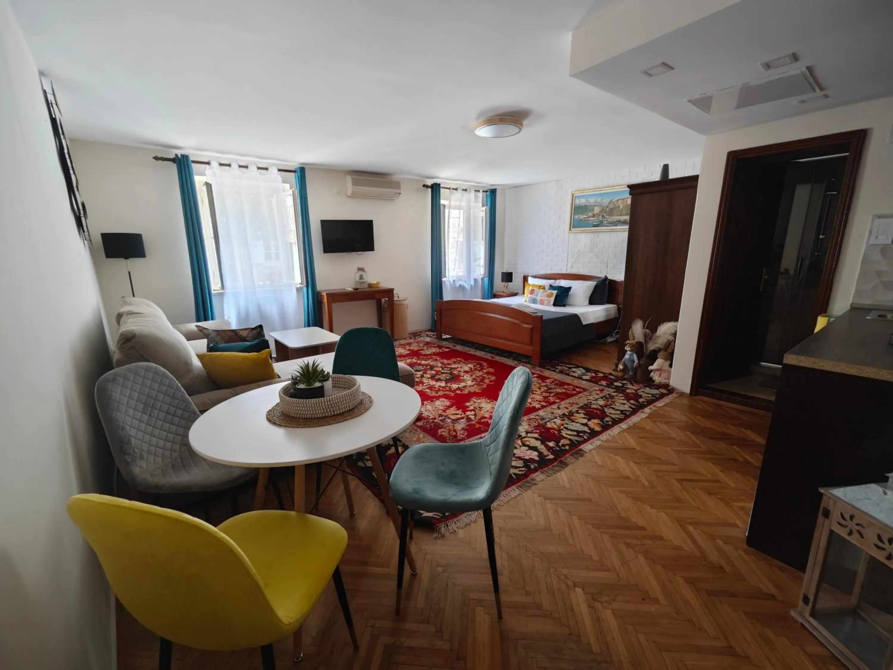 Bed in Beatrix Suites