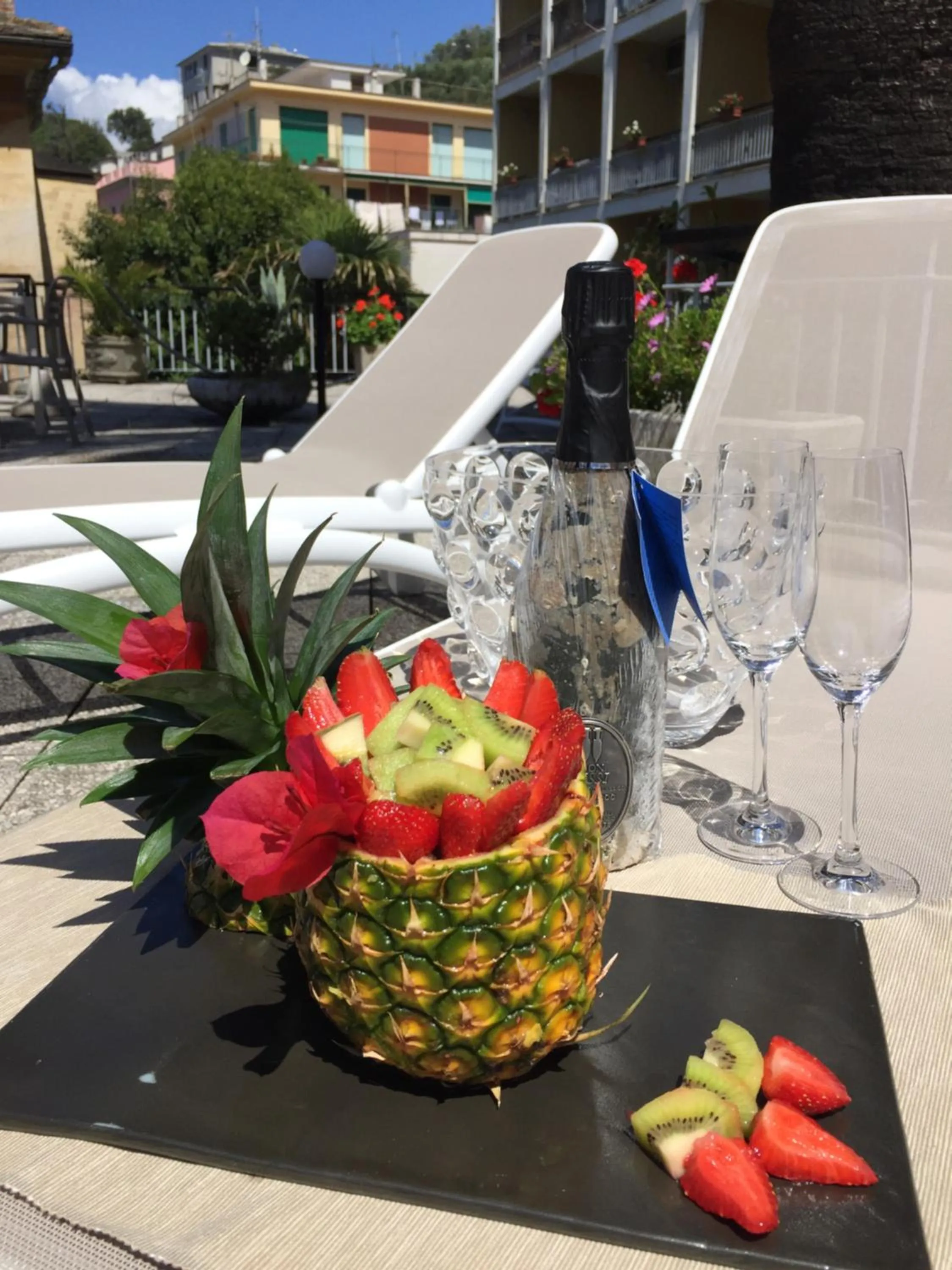 Food and drinks in Hotel Doria