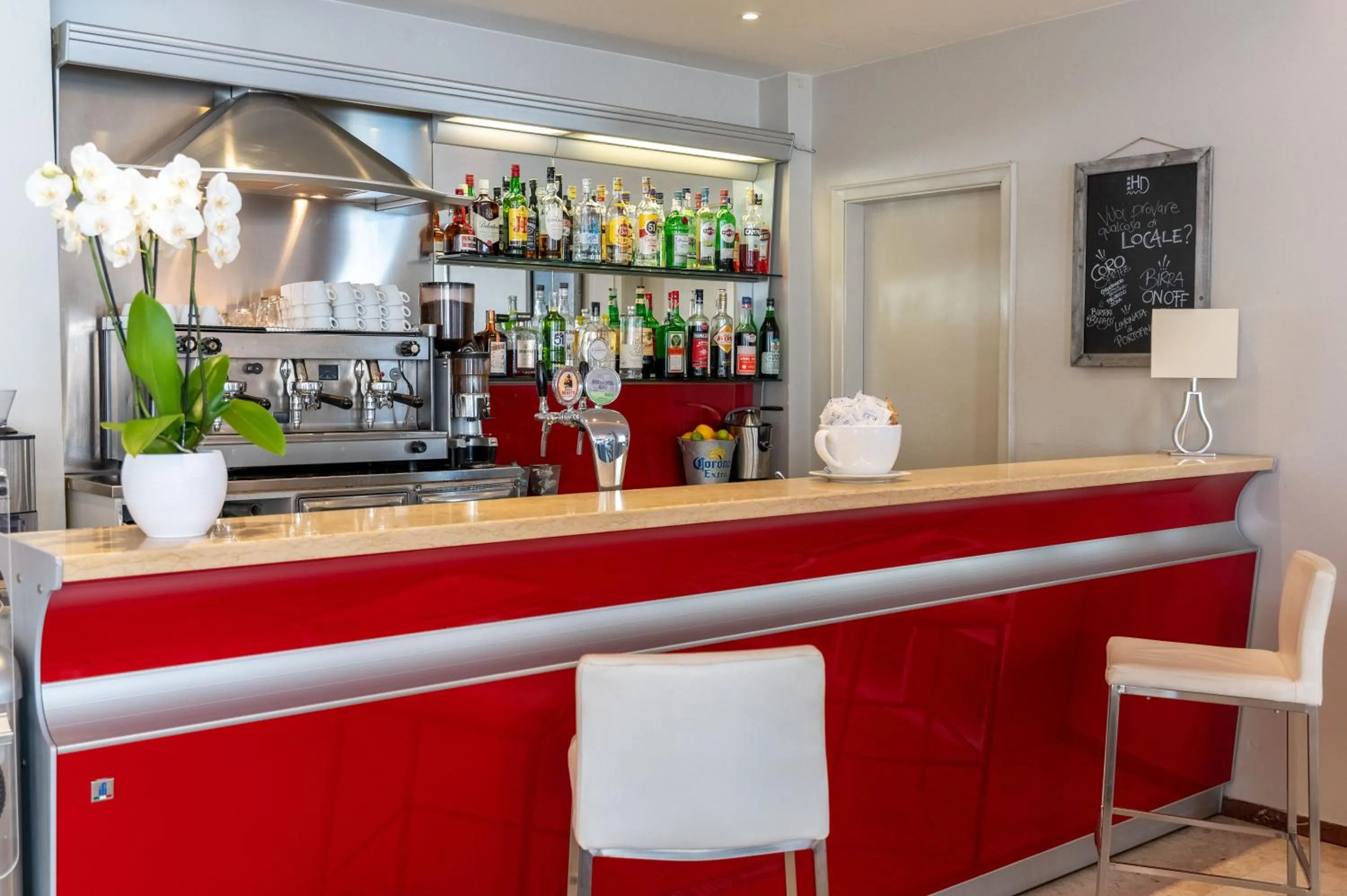 Lounge or bar in Hotel Doria