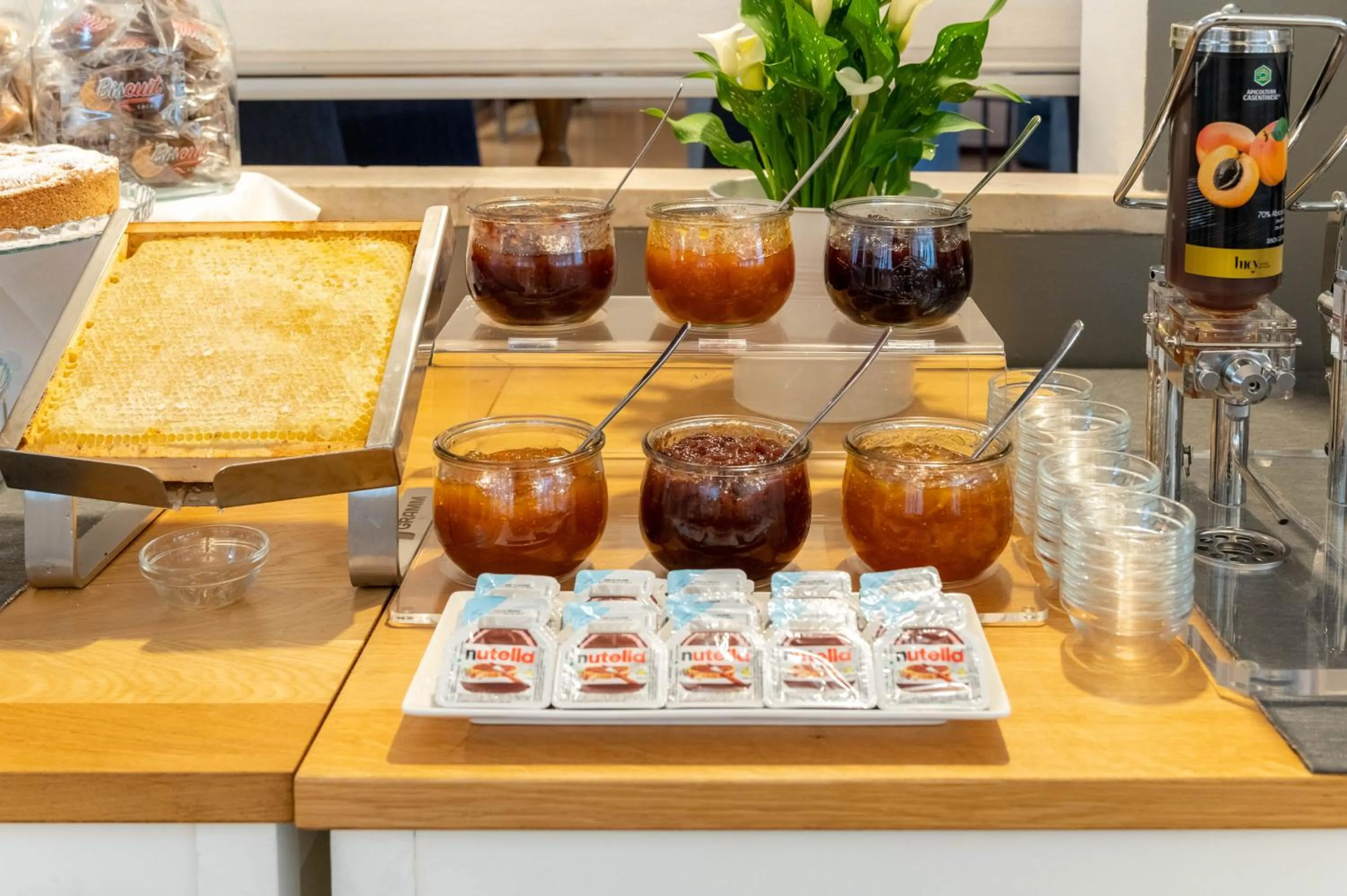 Food and drinks in Hotel Doria