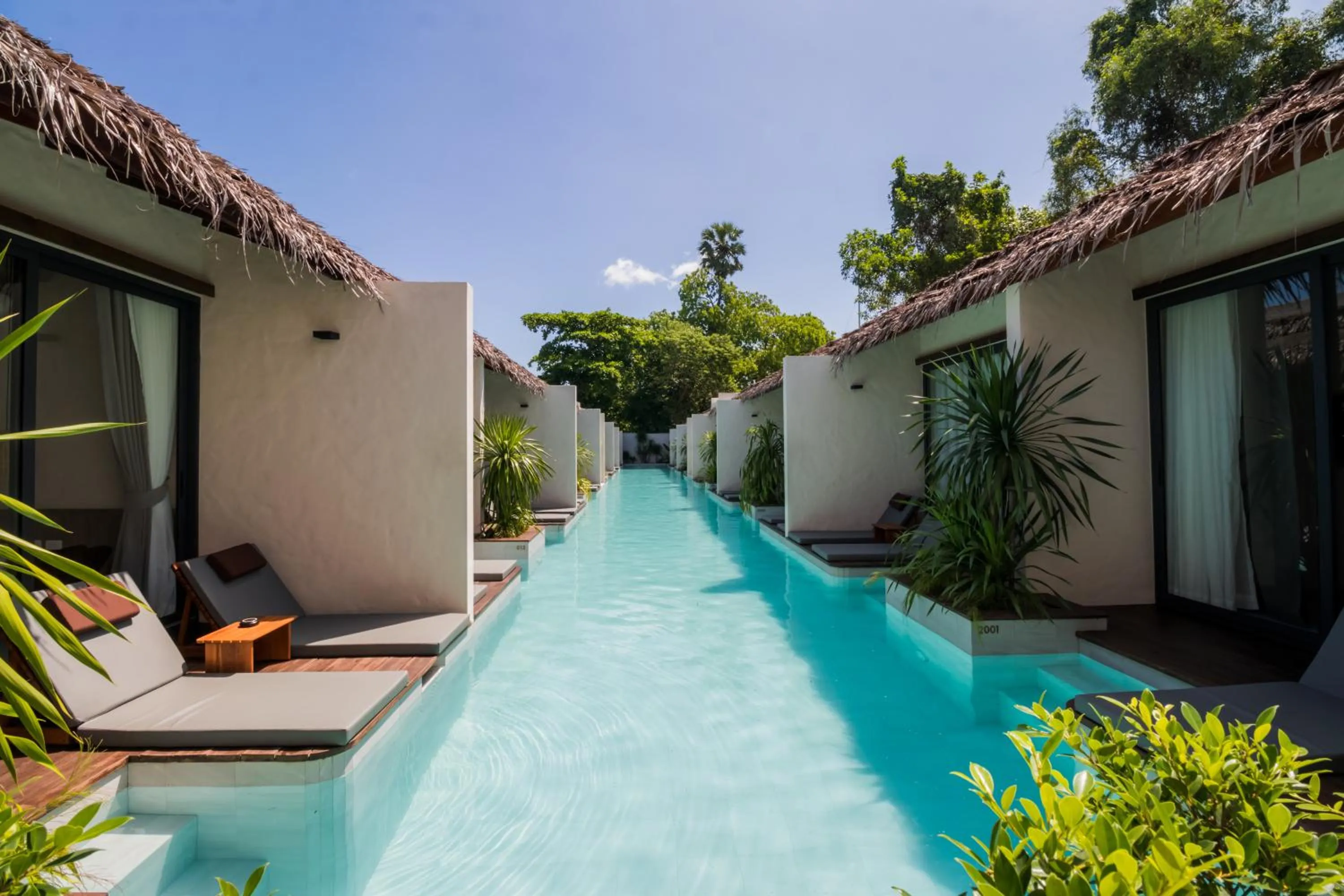 Swimming pool in The Flow Samui Beach Resort
