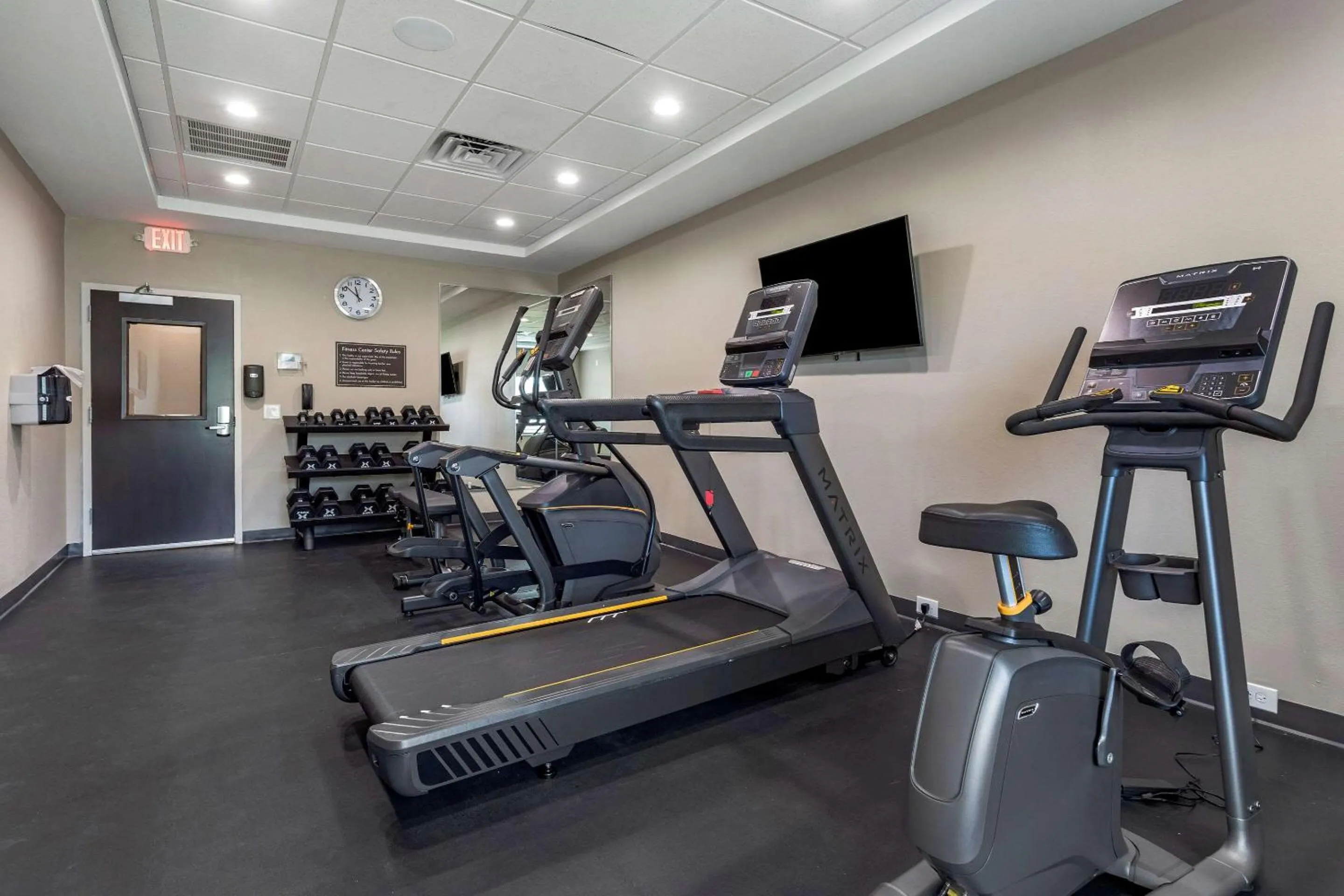 Fitness centre/facilities in Sleep Inn & Suites Crosby
