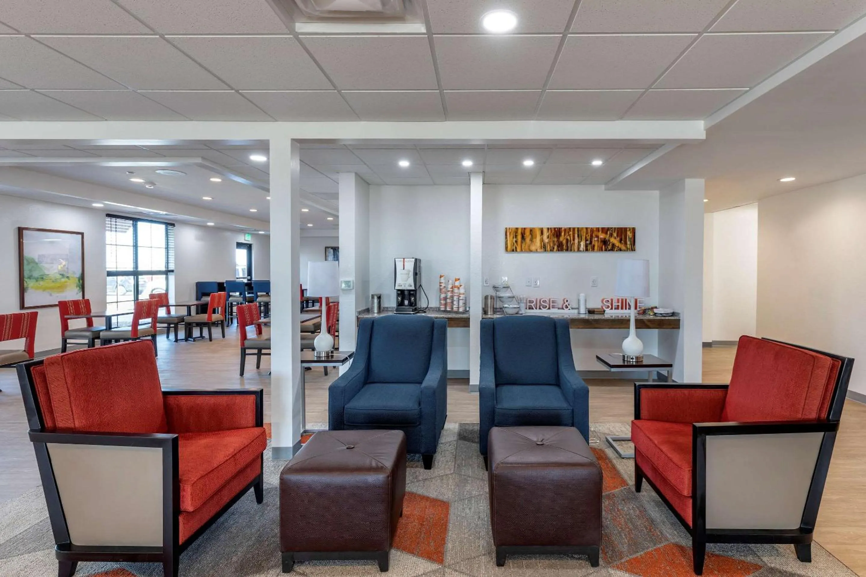 Lobby or reception in Comfort Inn & Suites Bennett