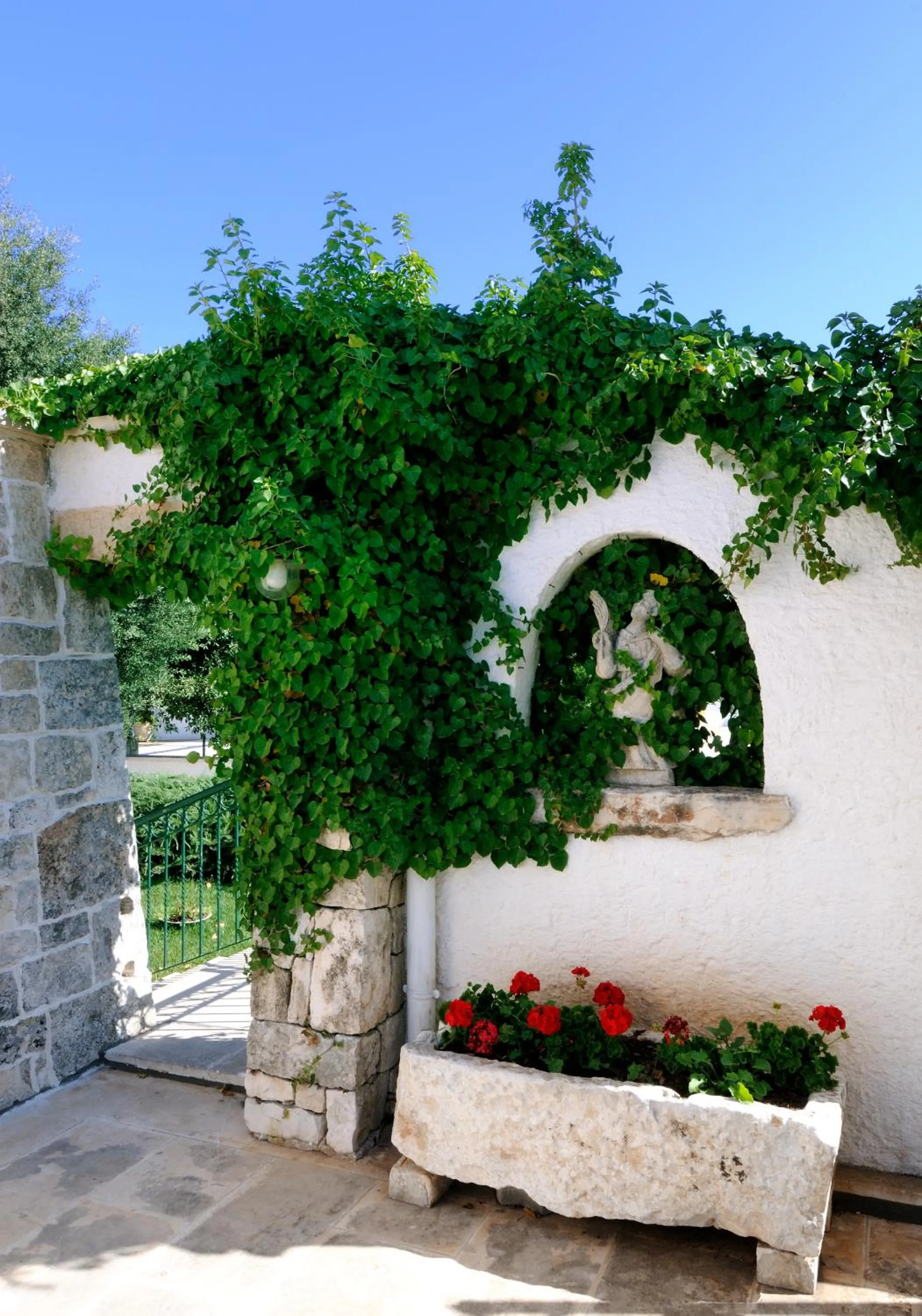 Patio in Masseria Chiancone Torricella