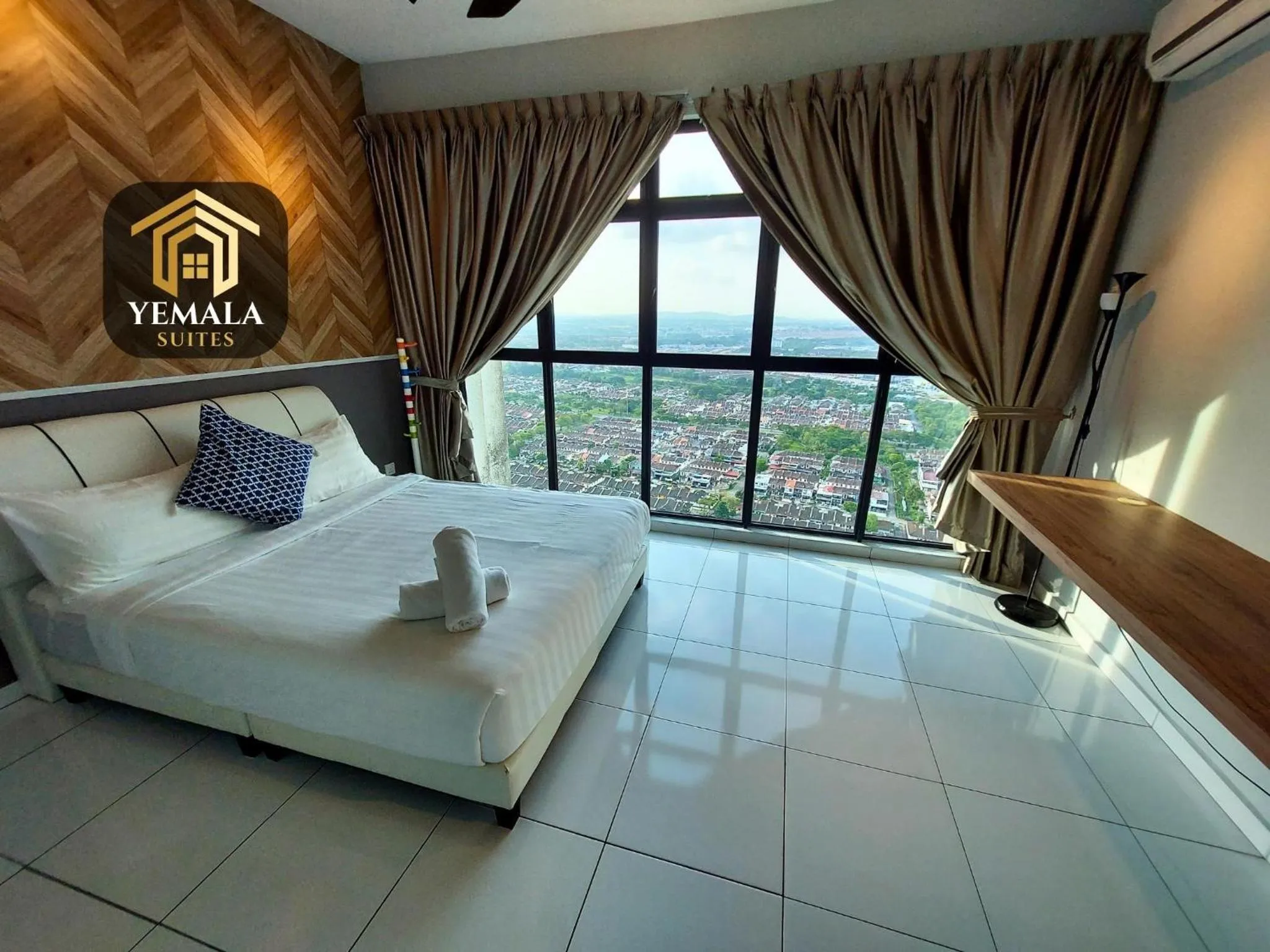 Bed in Yemala Suites at Skyloft - Johor