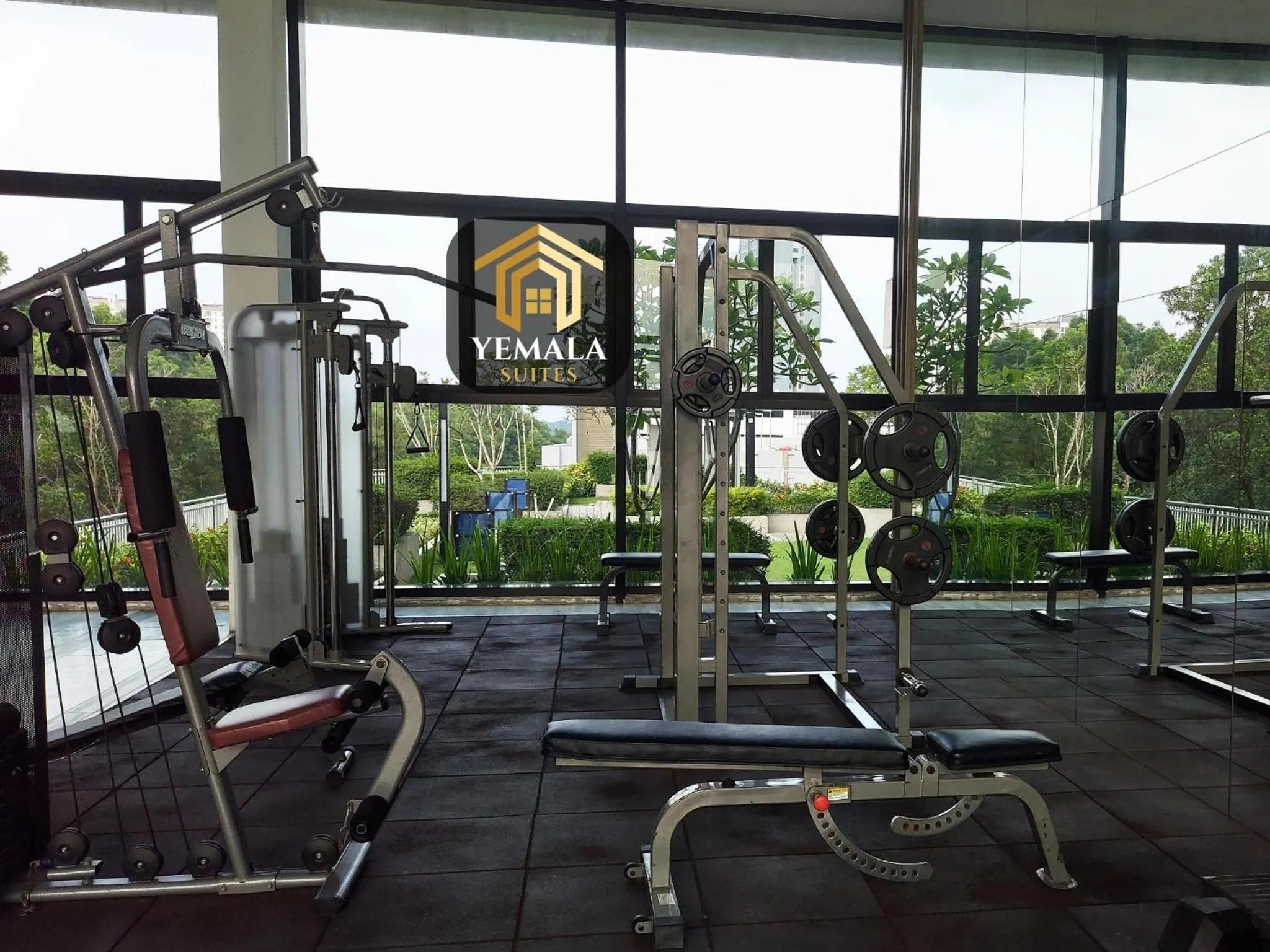 Fitness centre/facilities in Yemala Suites at Skyloft - Johor