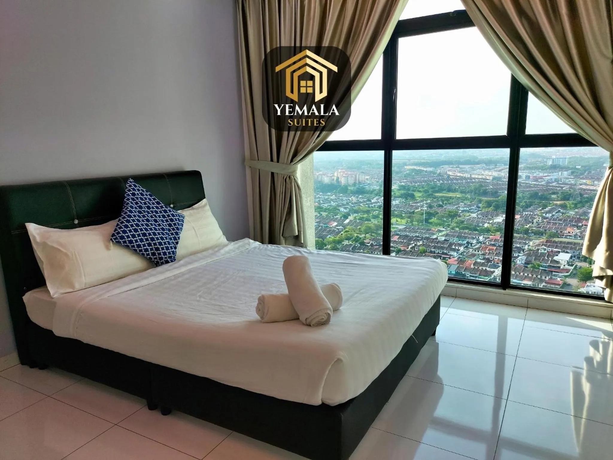Bed in Yemala Suites at Skyloft - Johor