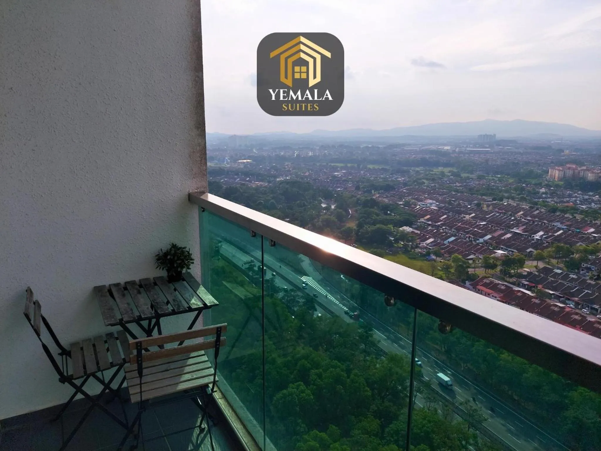 Balcony/Terrace in Yemala Suites at Skyloft - Johor