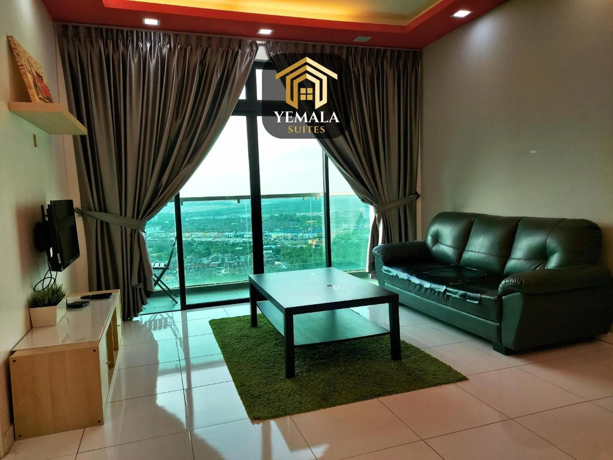 Seating area in Yemala Suites at Skyloft - Johor