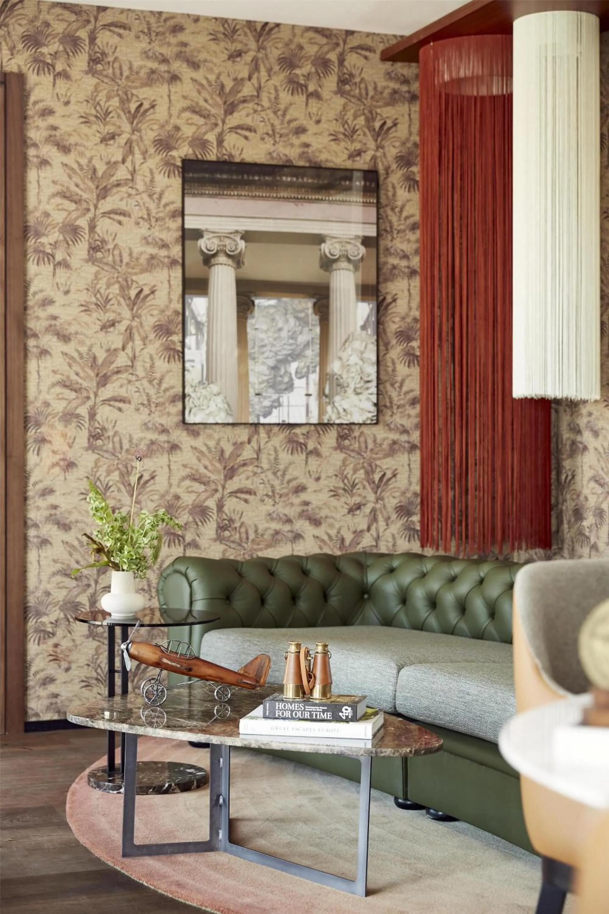 Living room in Thompson Madrid, by Hyatt