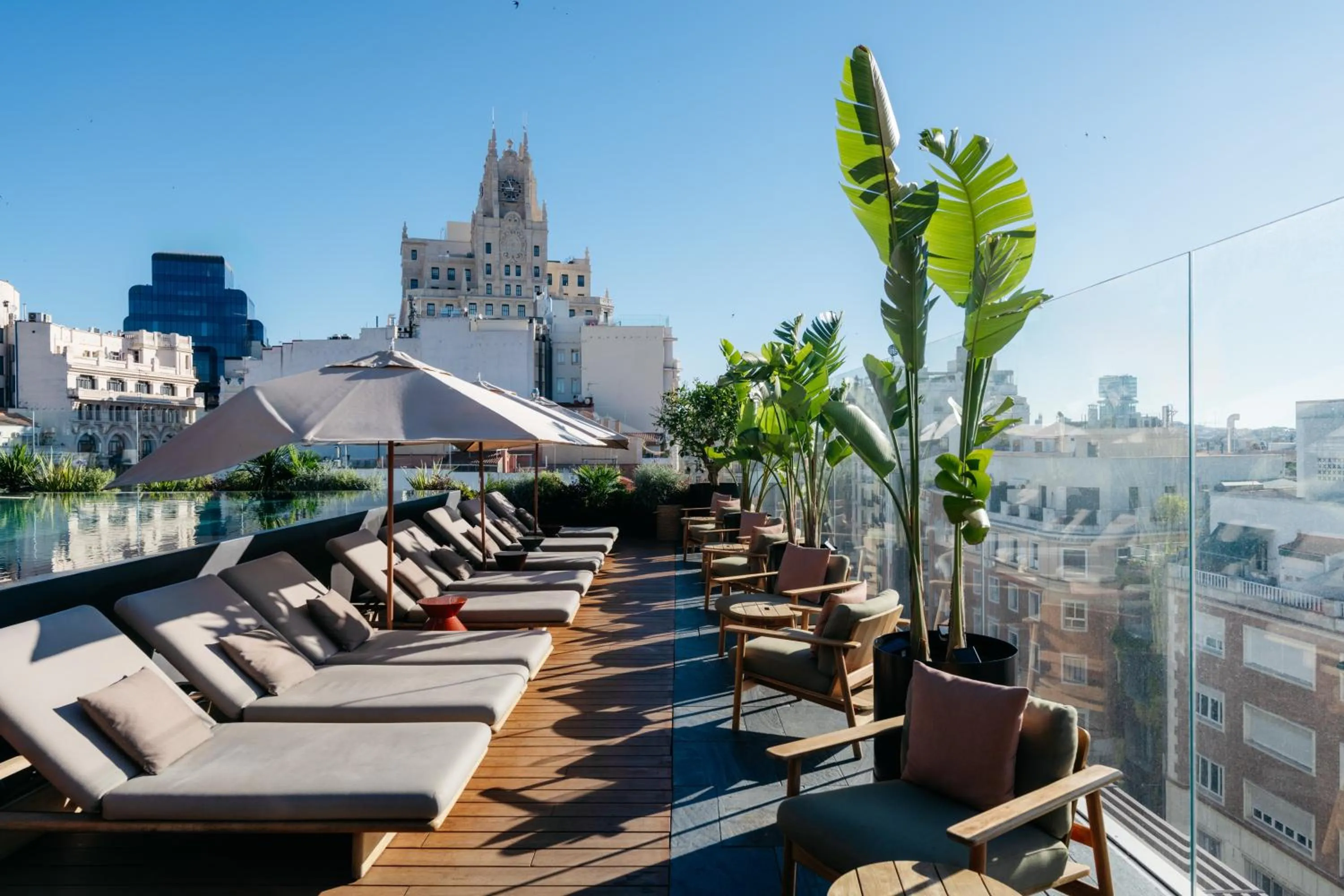 Street view in Thompson Madrid, by Hyatt