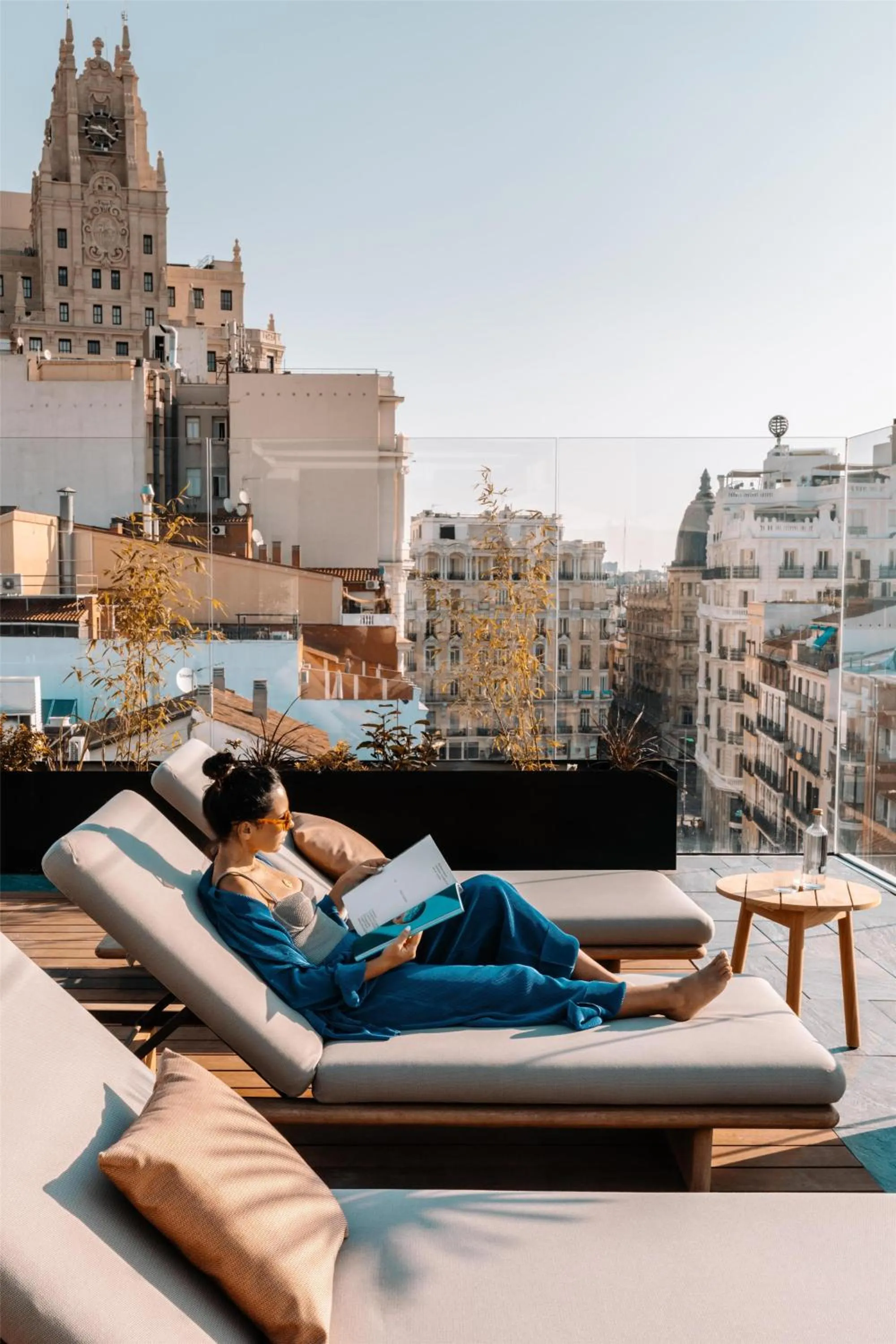 People in Thompson Madrid, by Hyatt