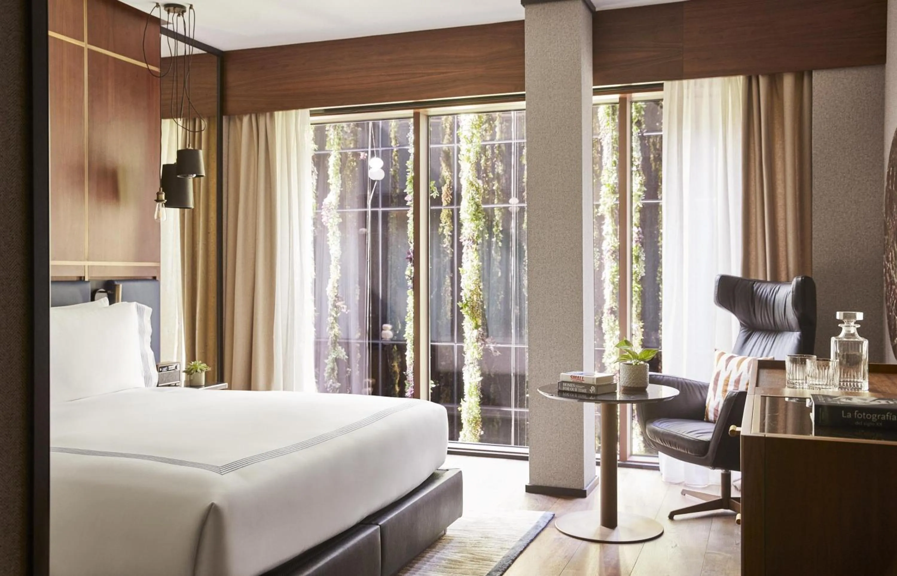 Bed in Thompson Madrid, by Hyatt