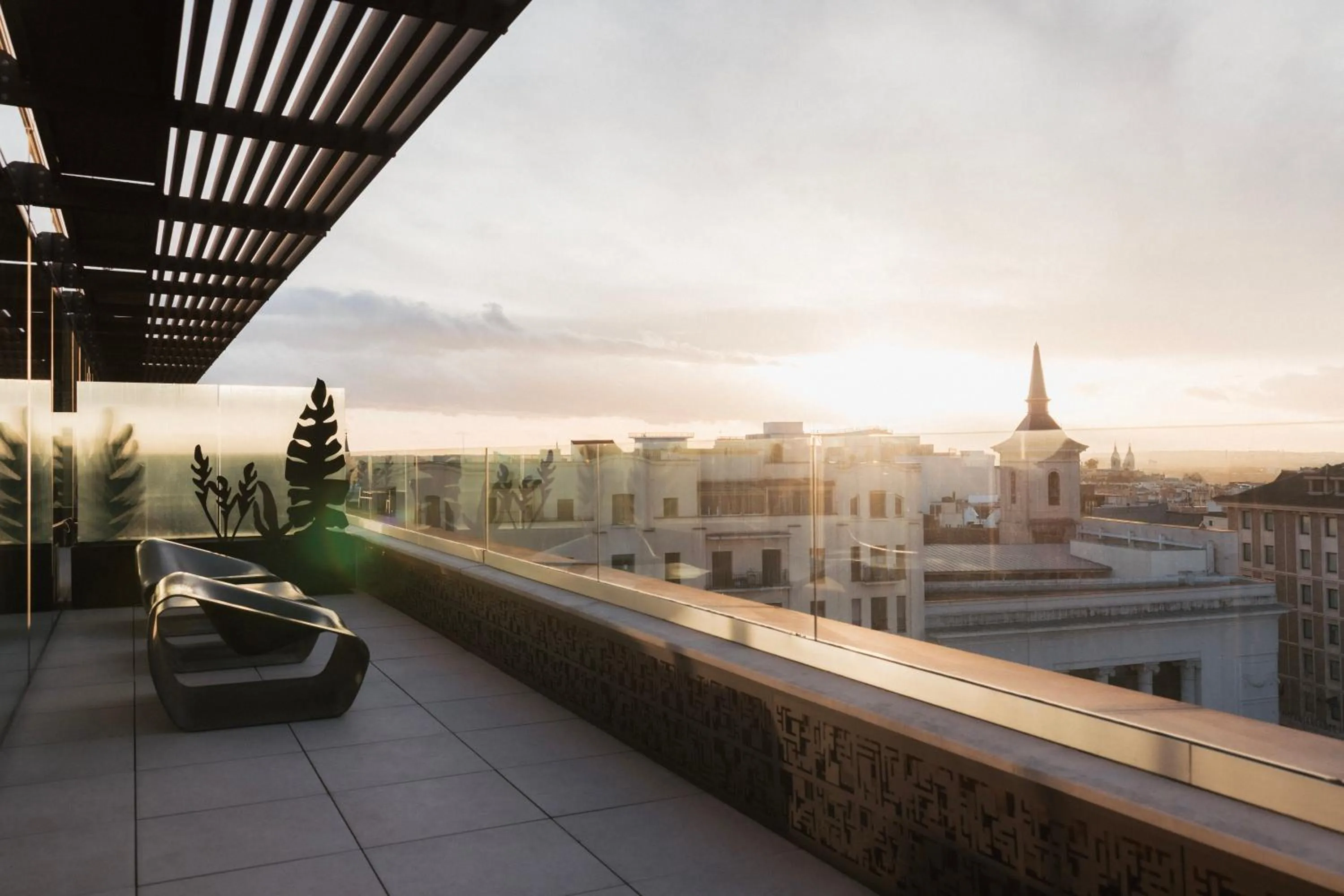 Balcony/Terrace in Thompson Madrid, by Hyatt