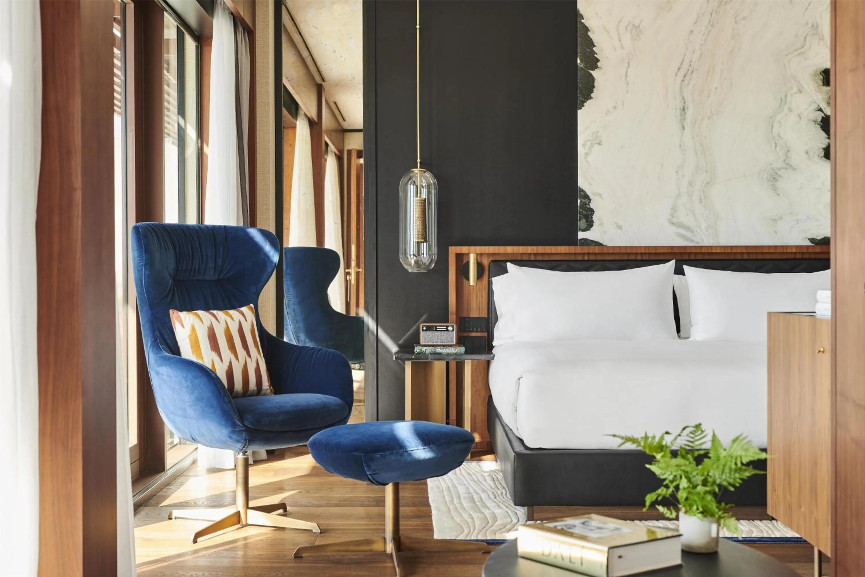 Bed in Thompson Madrid, by Hyatt