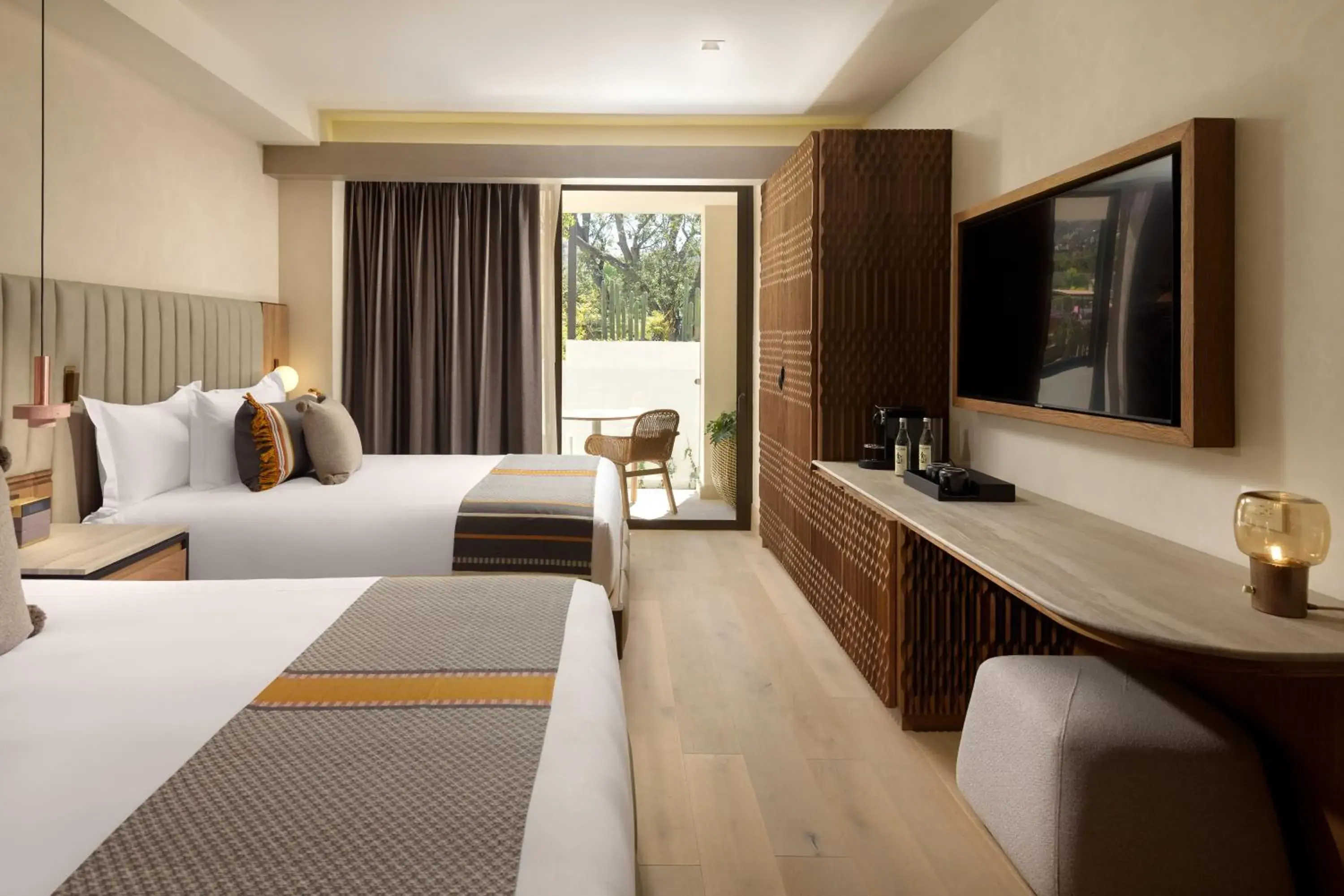 Queen Room with Two Queen Beds in NUMU Boutique Hotel, The Unbound Collection by Hyatt Queen Room with Two Queen Beds in NUMU Boutique Hotel, The Unbound Collection by Hyatt