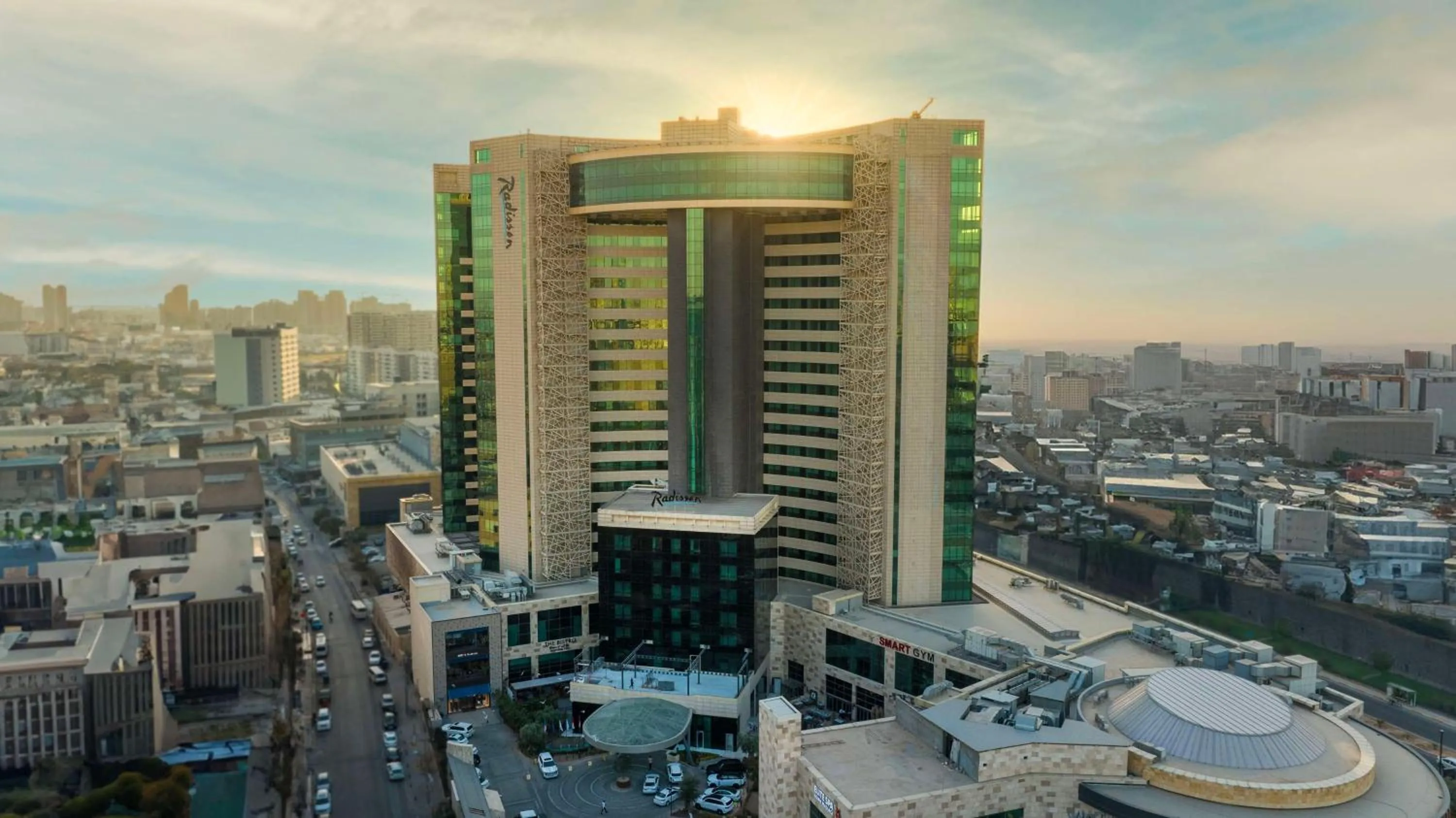 Property building in Radisson Hotel & Residences Erbil