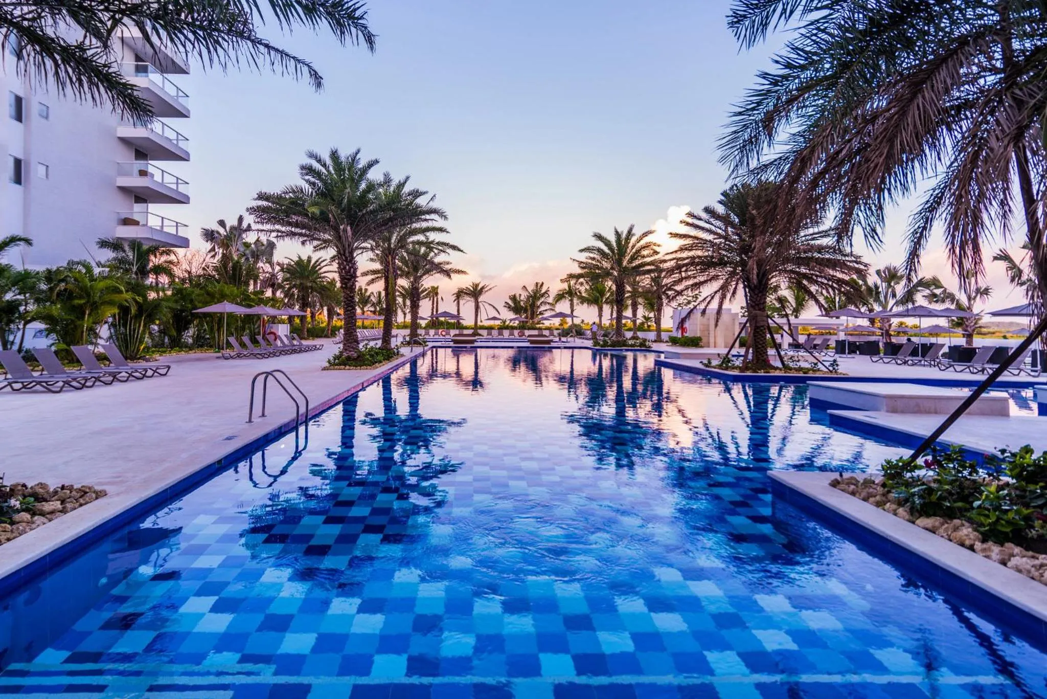 Pool view in Dreams Karibana Cartagena Golf & Spa Resort