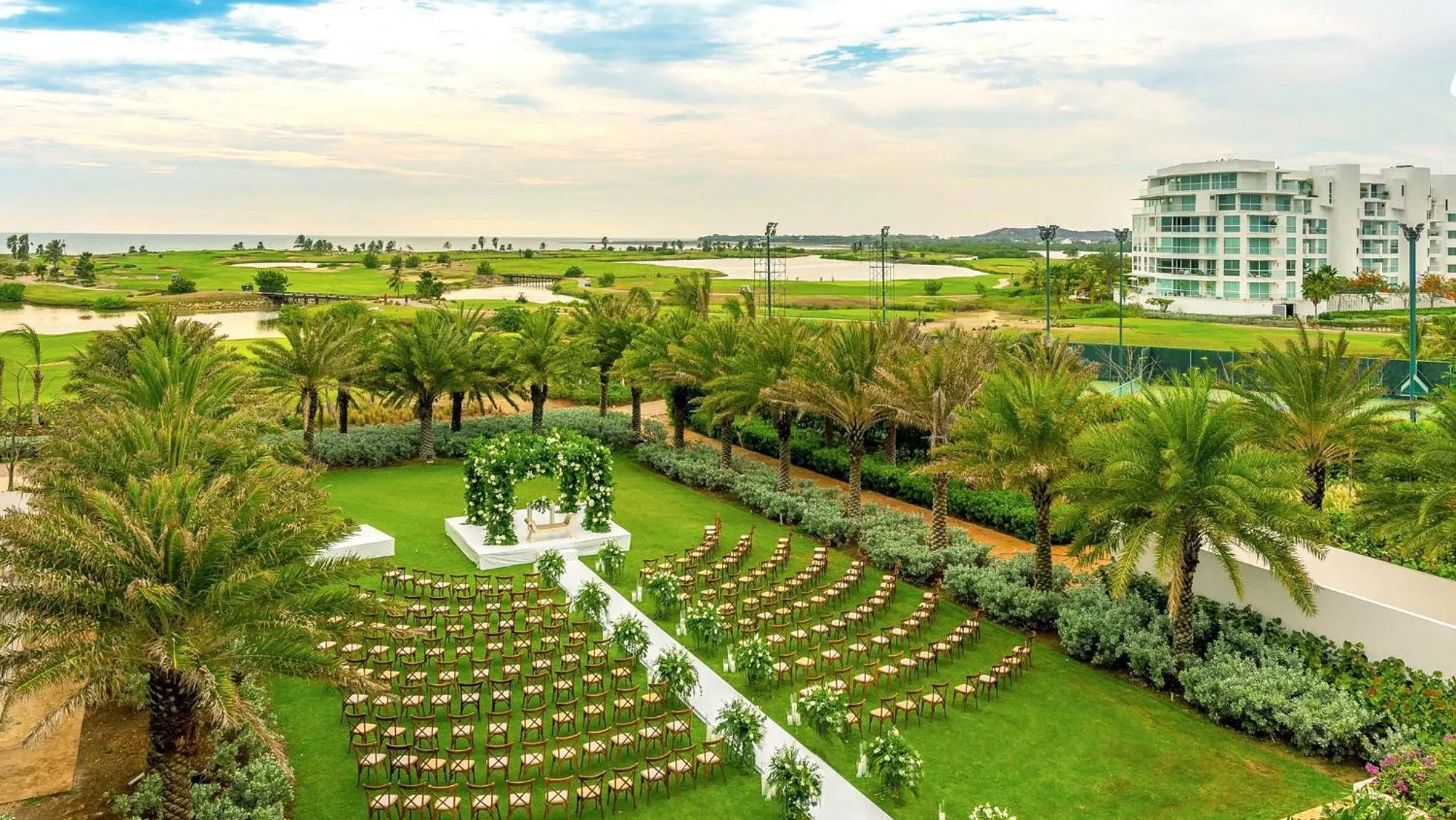Bird's eye view in Dreams Karibana Cartagena Golf & Spa Resort