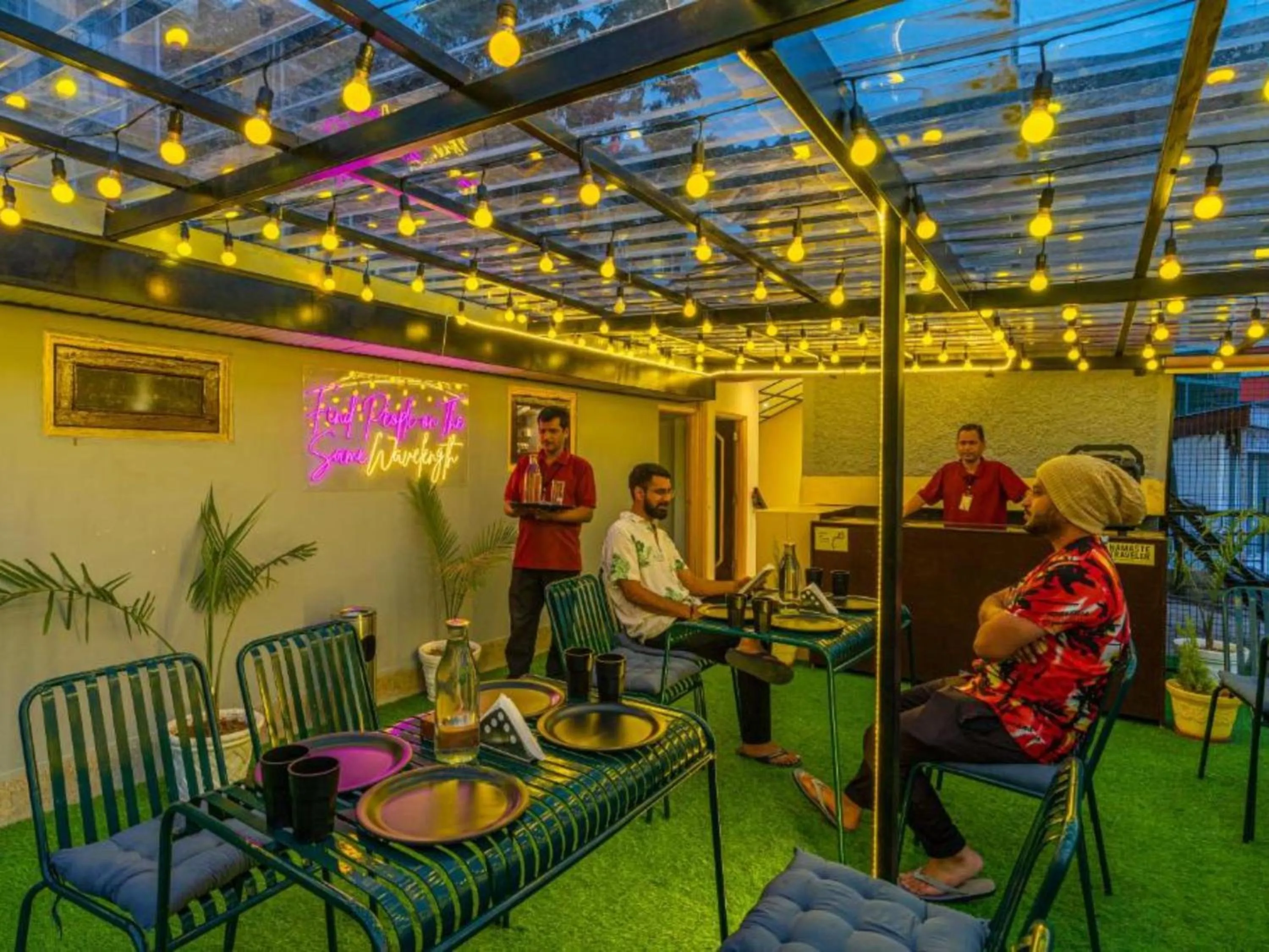 Balcony/Terrace in The Hosteller Shimla