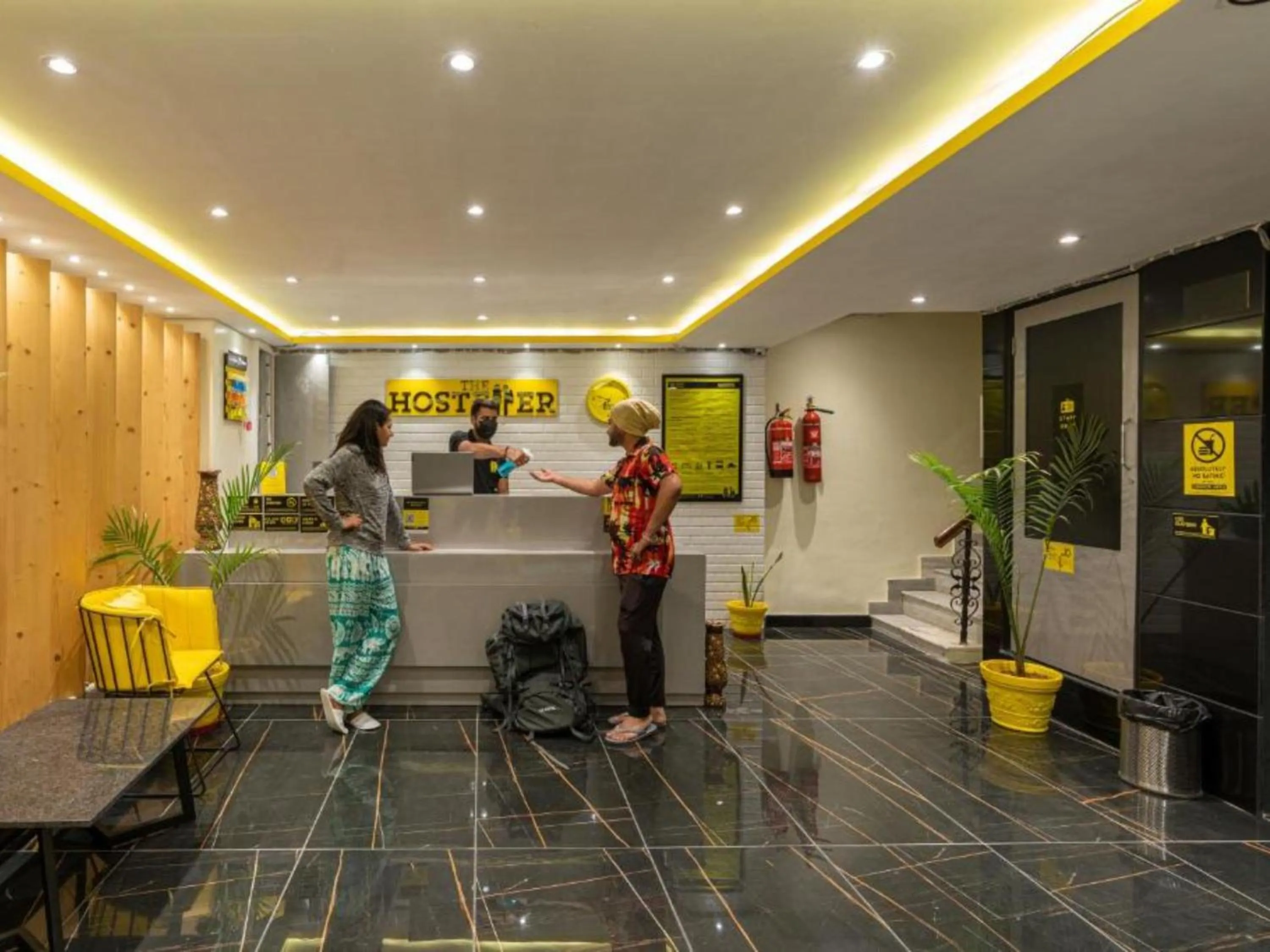 Facade/entrance in The Hosteller Shimla