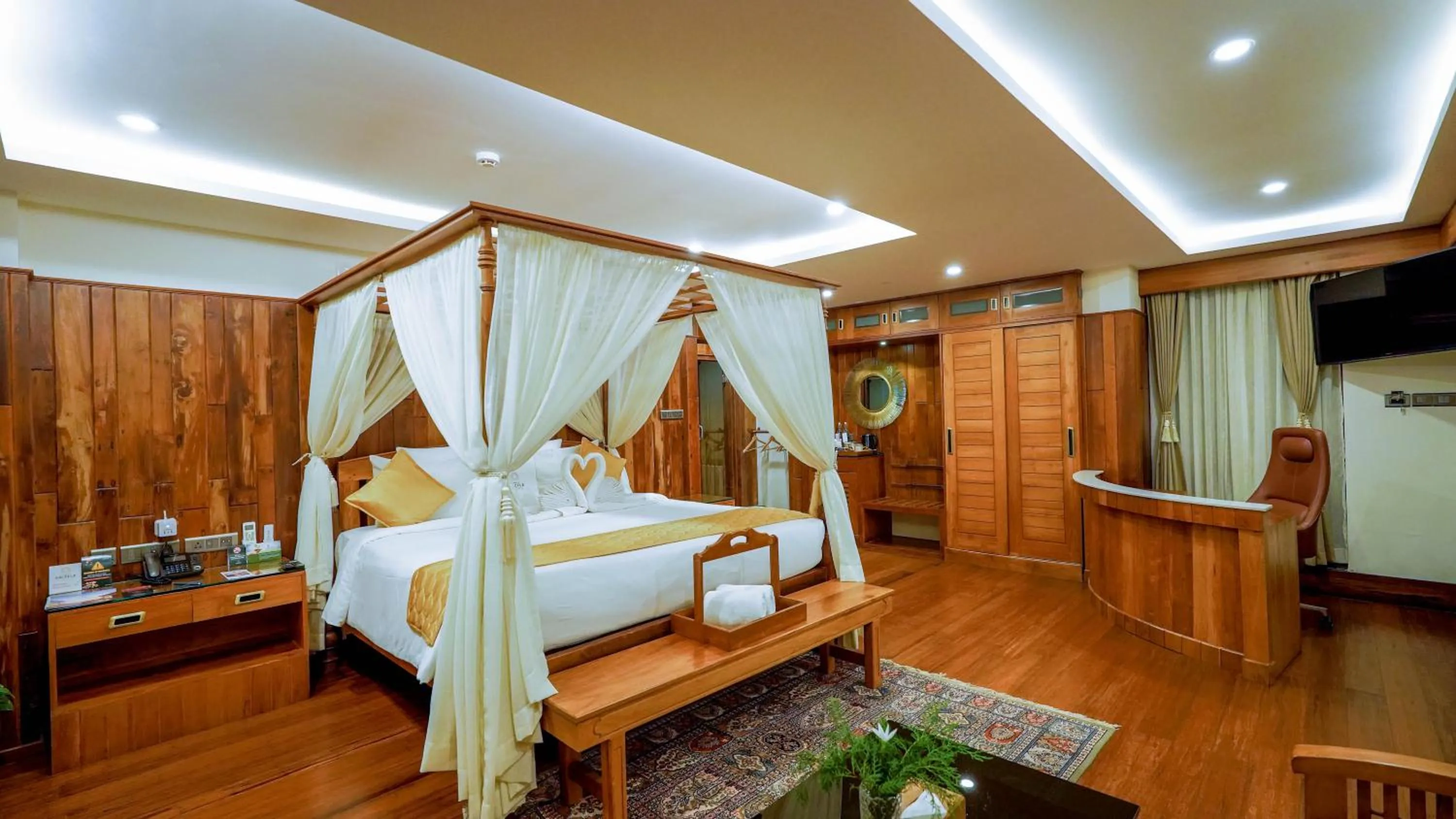 Bed in Chandys Drizzle Drops - Munnar Top Station