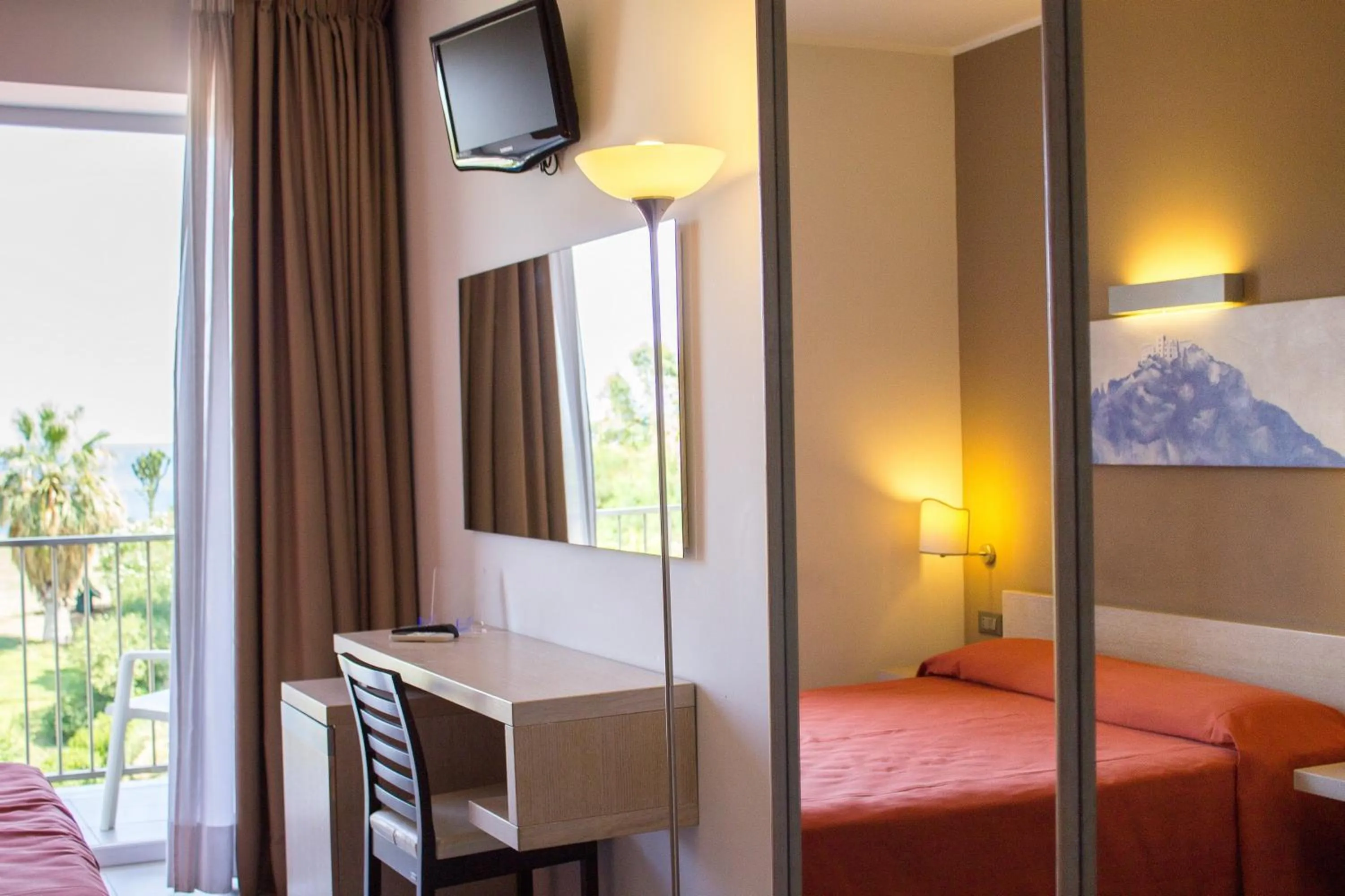 Bed in Hotel Villa d'Amato