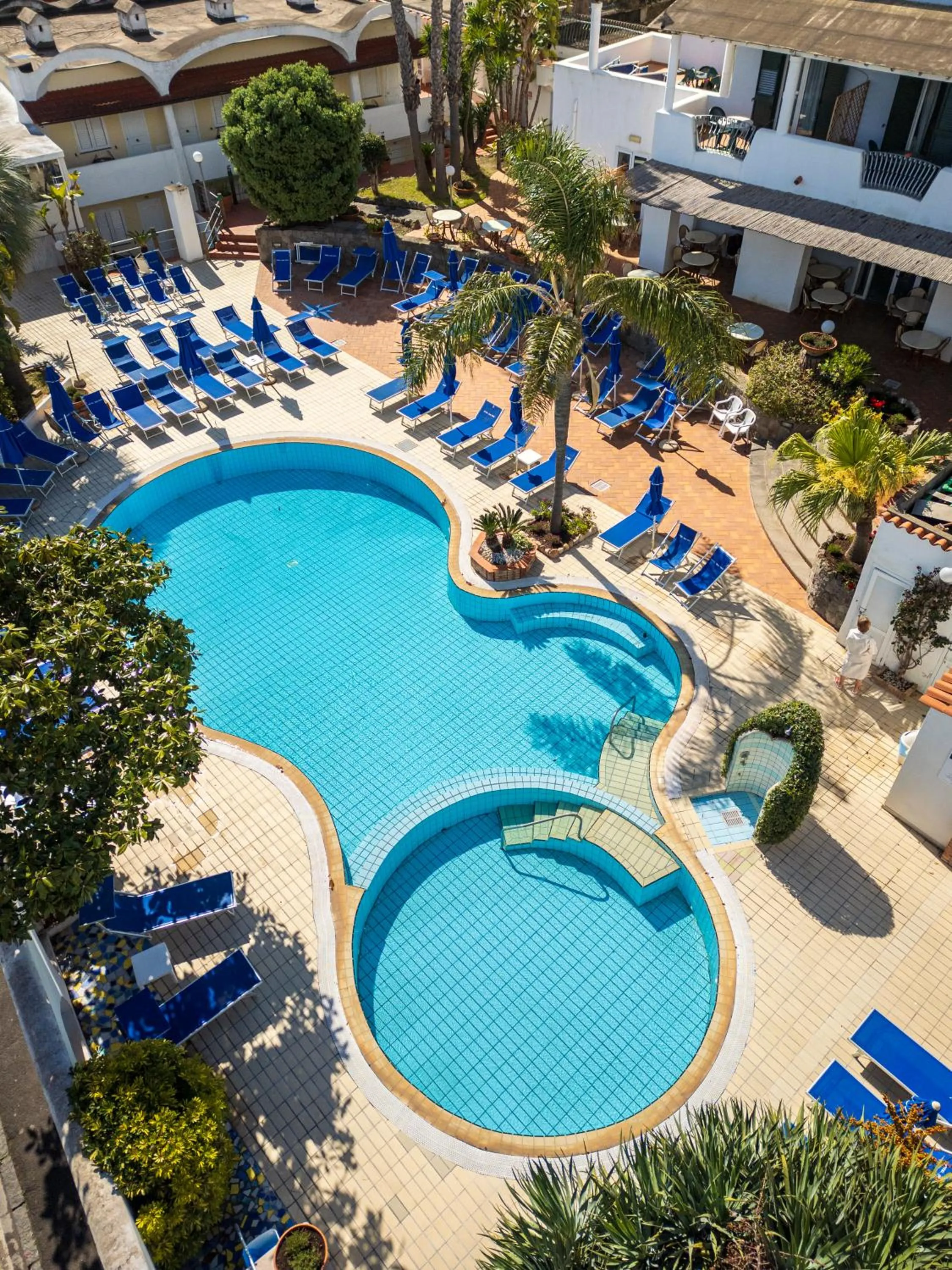 Swimming pool in Hotel Terme Don Pepe