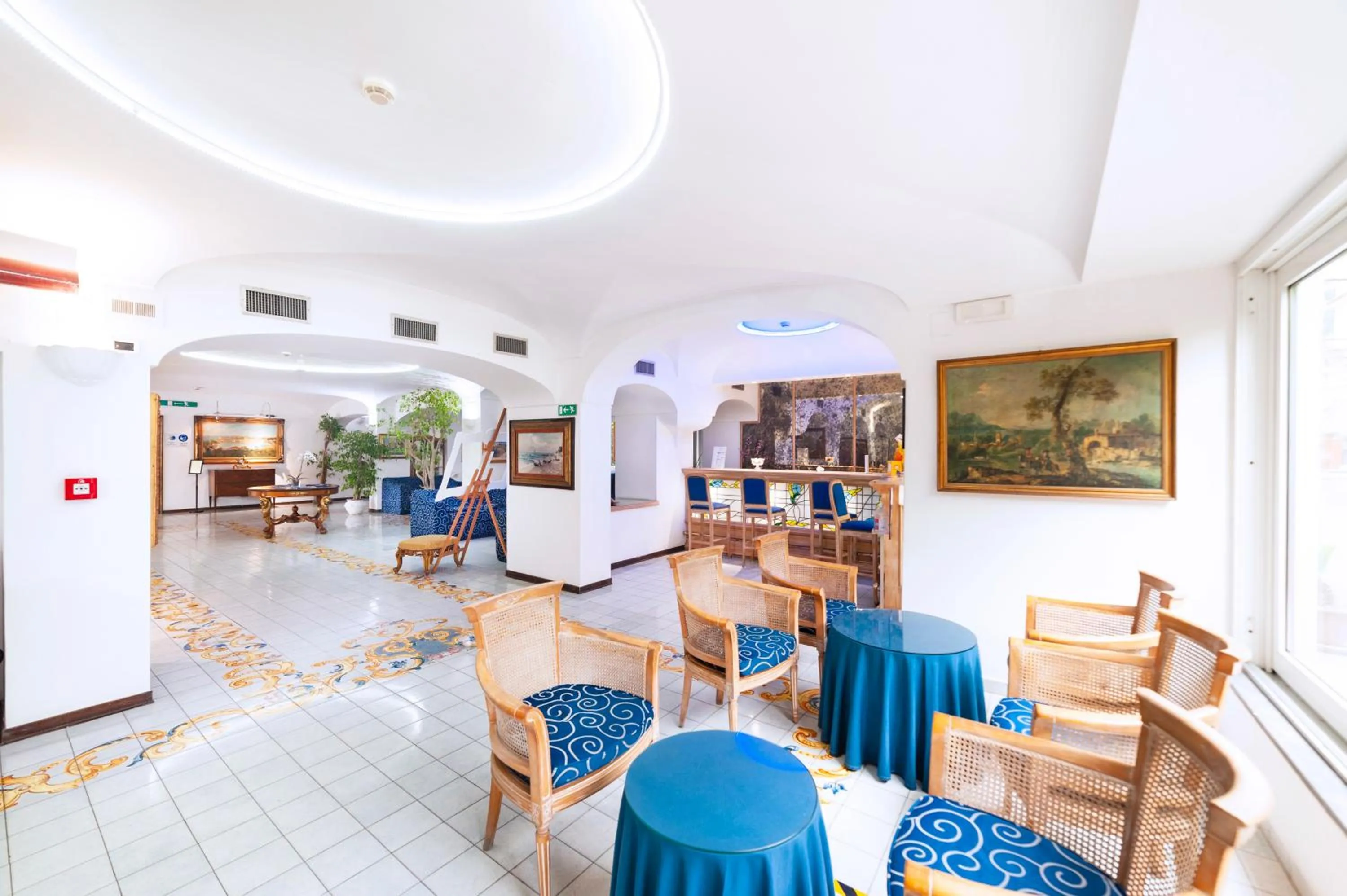 Lobby or reception in Hotel Terme Don Pepe
