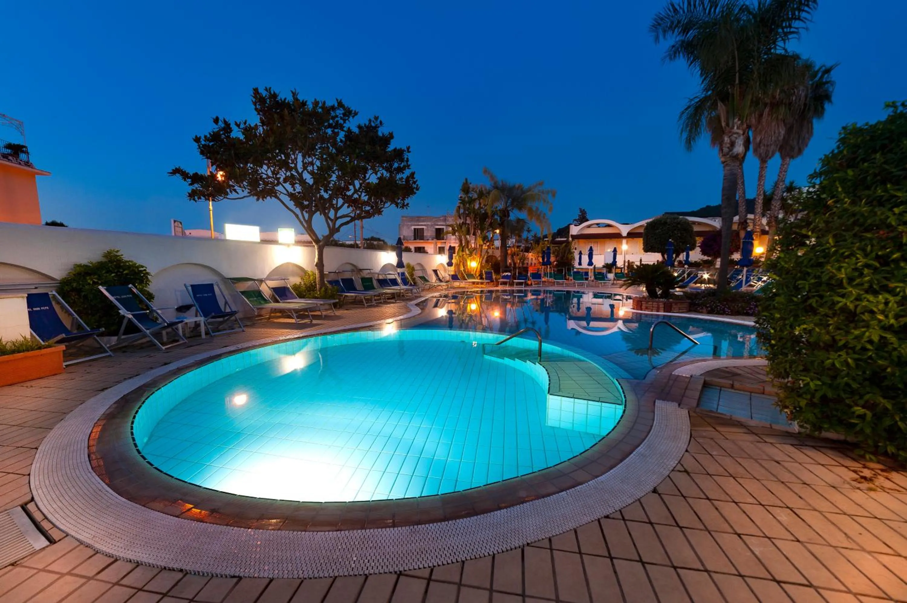 Swimming pool in Hotel Terme Don Pepe