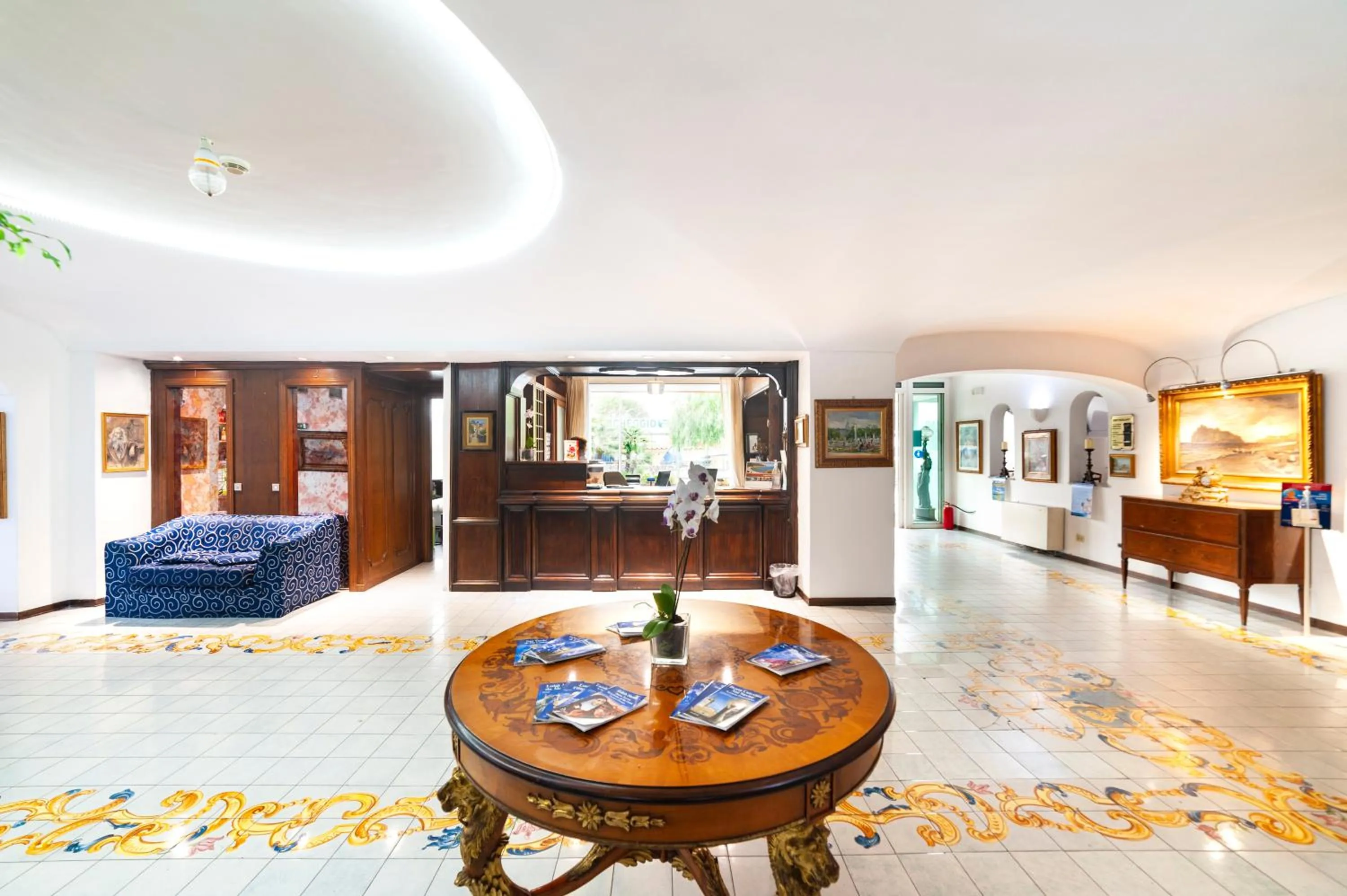 Lobby or reception in Hotel Terme Don Pepe