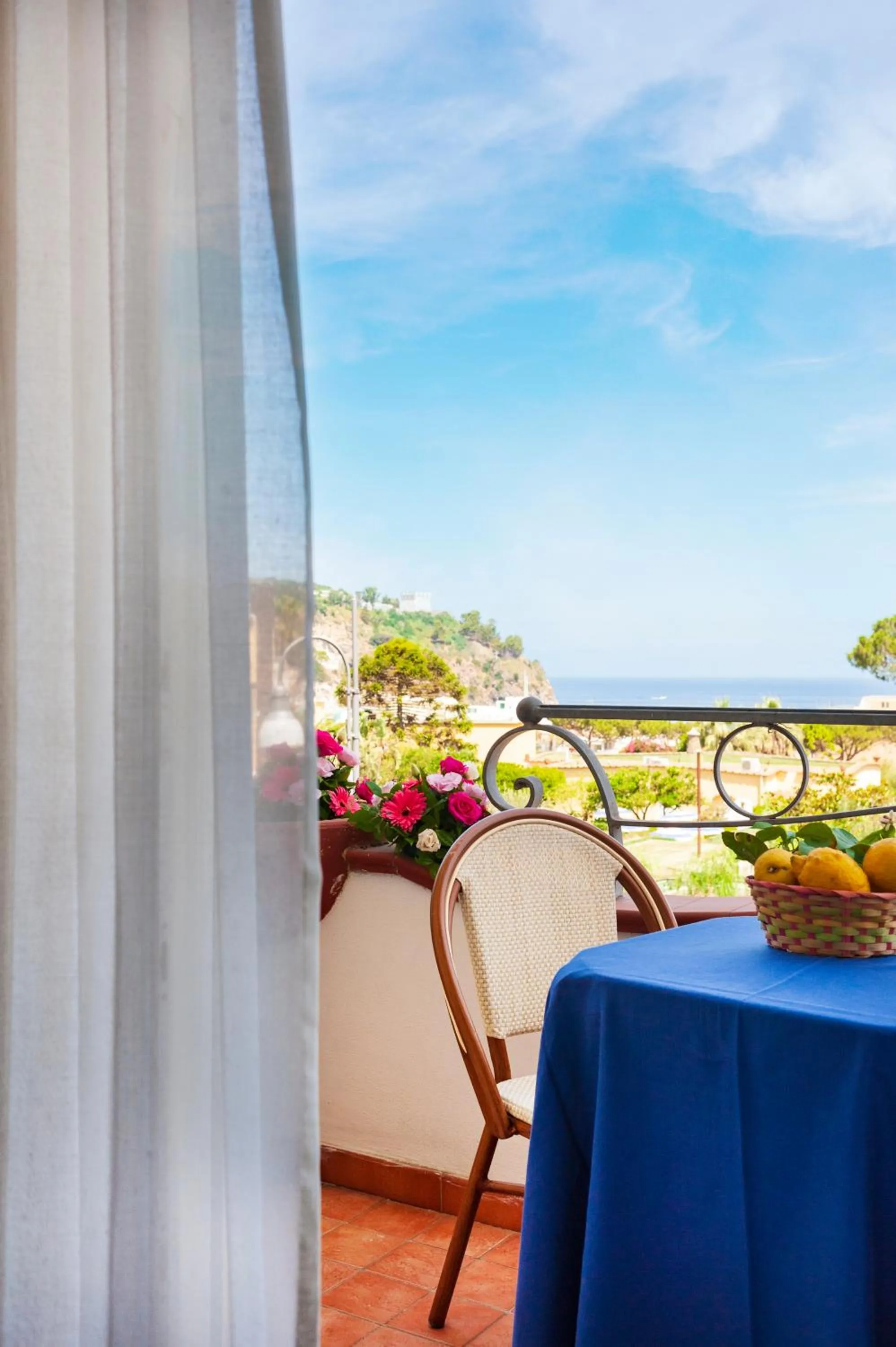 Balcony/Terrace in Hotel Terme Don Pepe