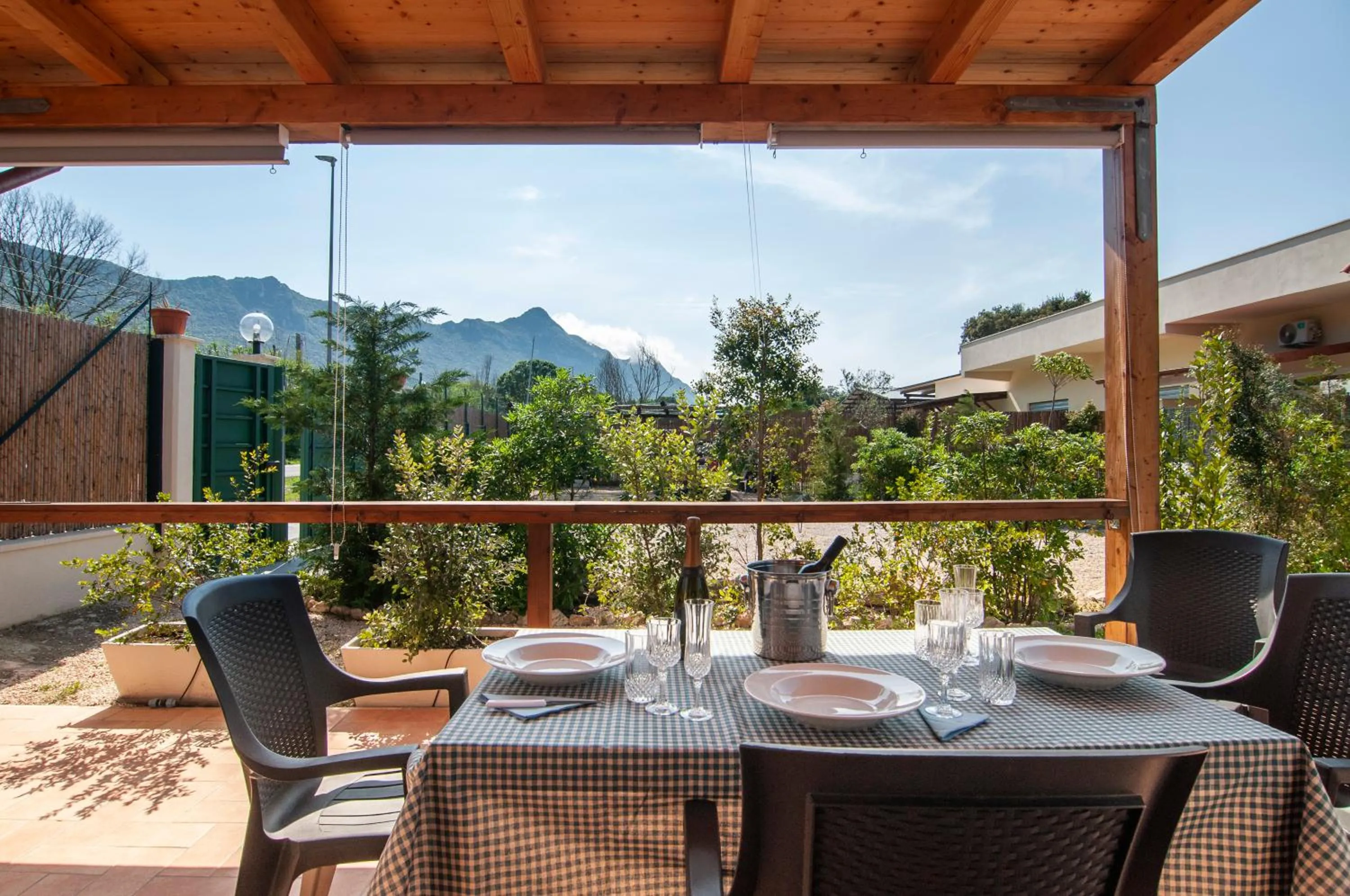 Patio in CIRCEO Holiday Houses