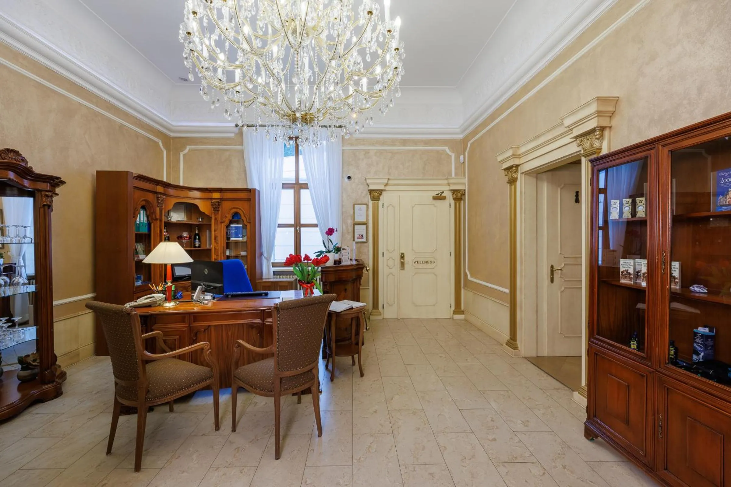 Property building in Hotel Château Cihelny