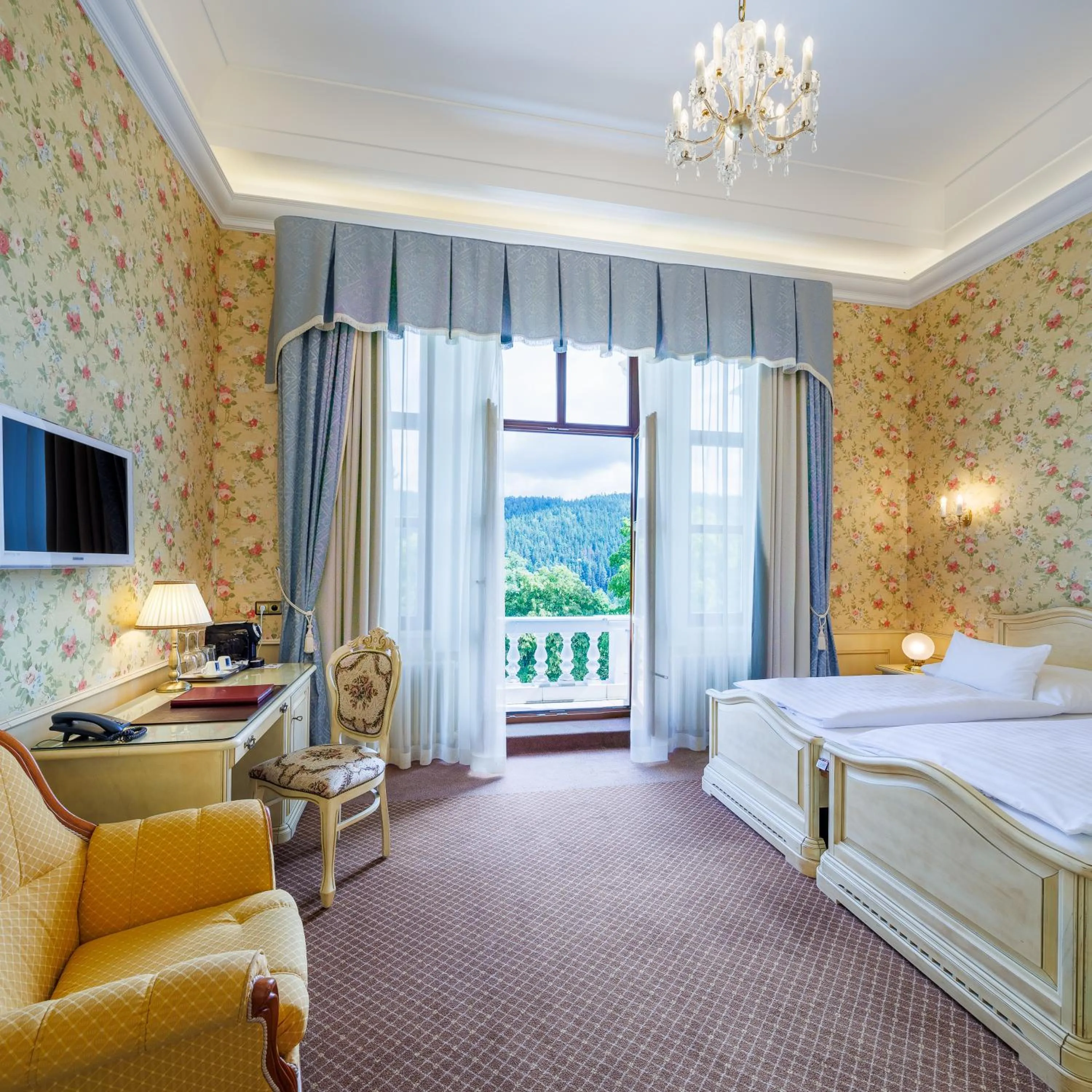 Photo of the whole room, Bed in Hotel Château Cihelny