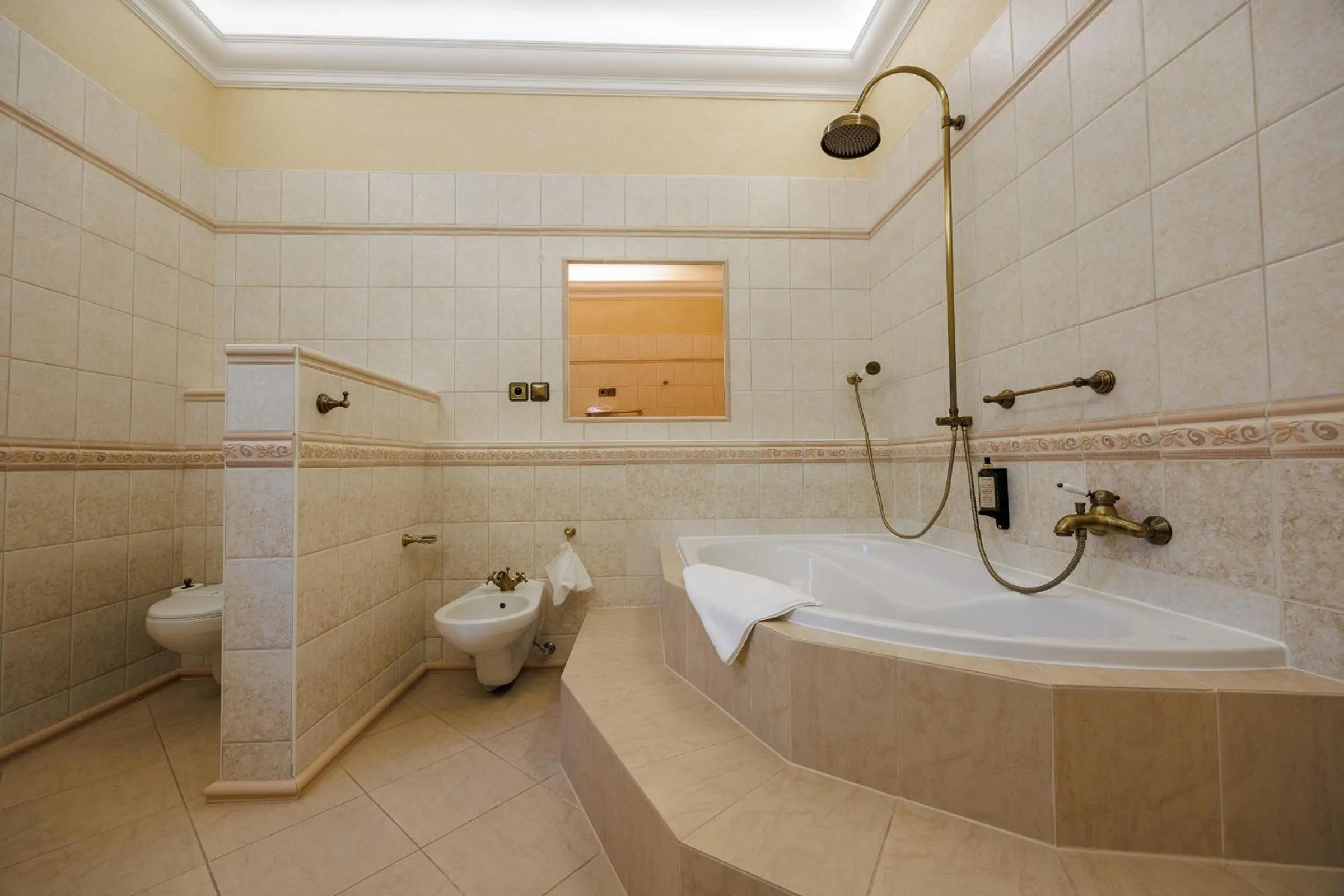 Bathroom in Hotel Château Cihelny