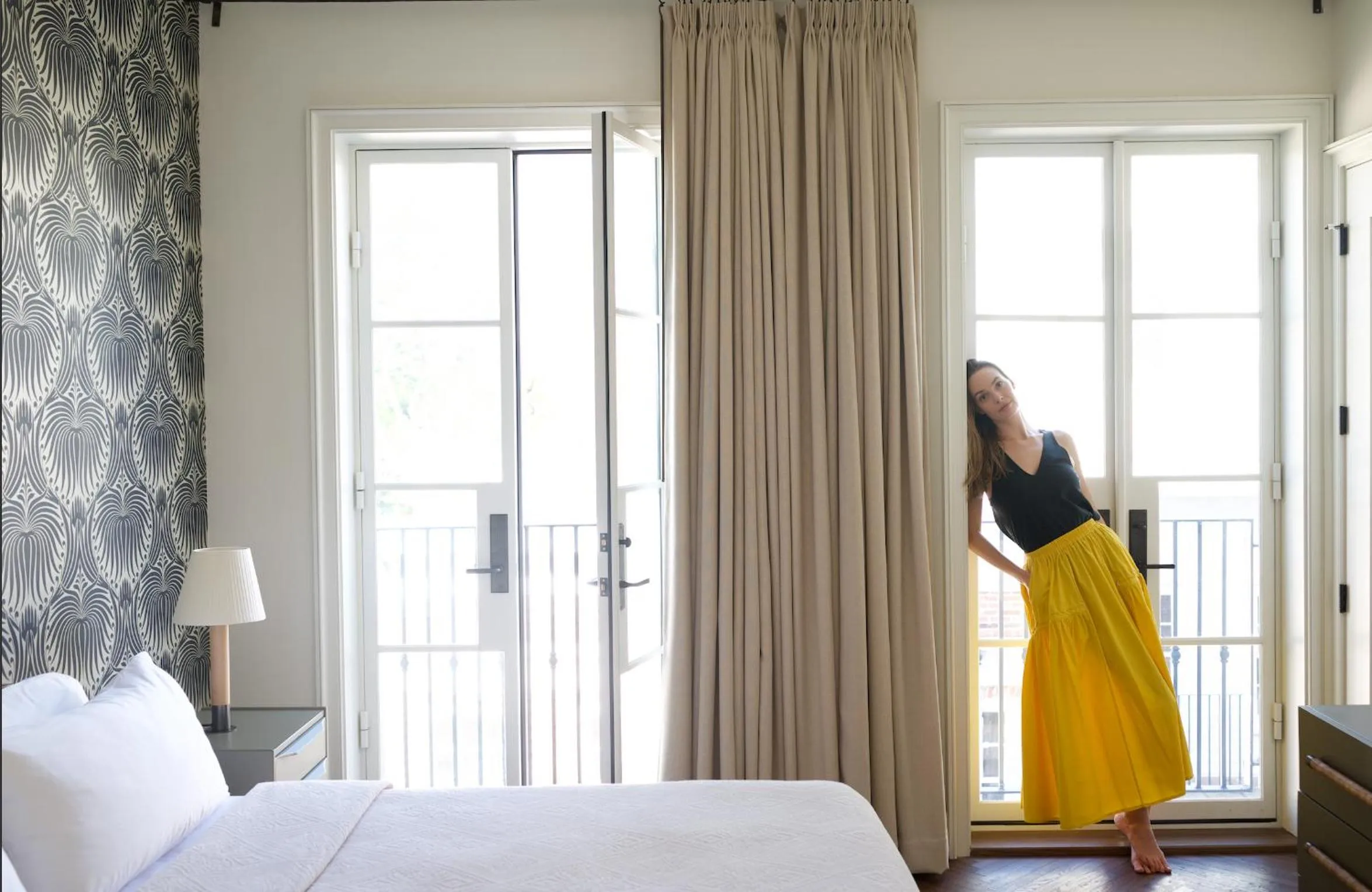 Bedroom, Bed in The Pinch Charleston