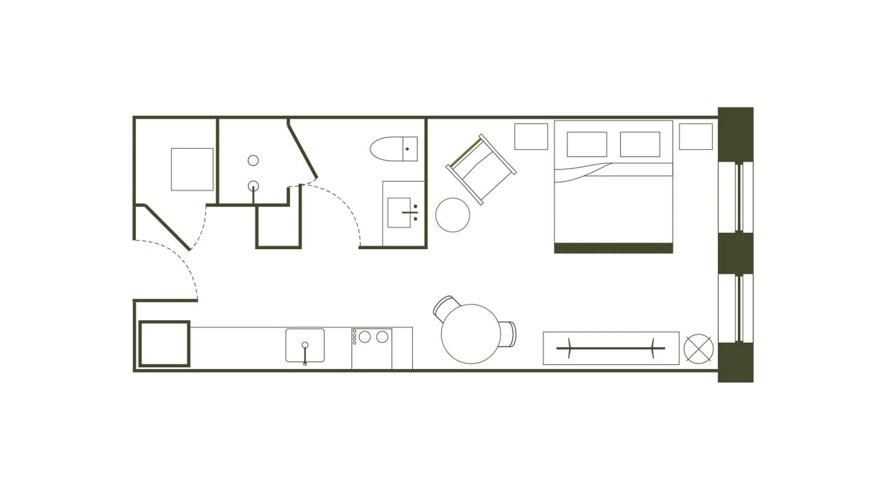 Floor plan in The Pinch Charleston