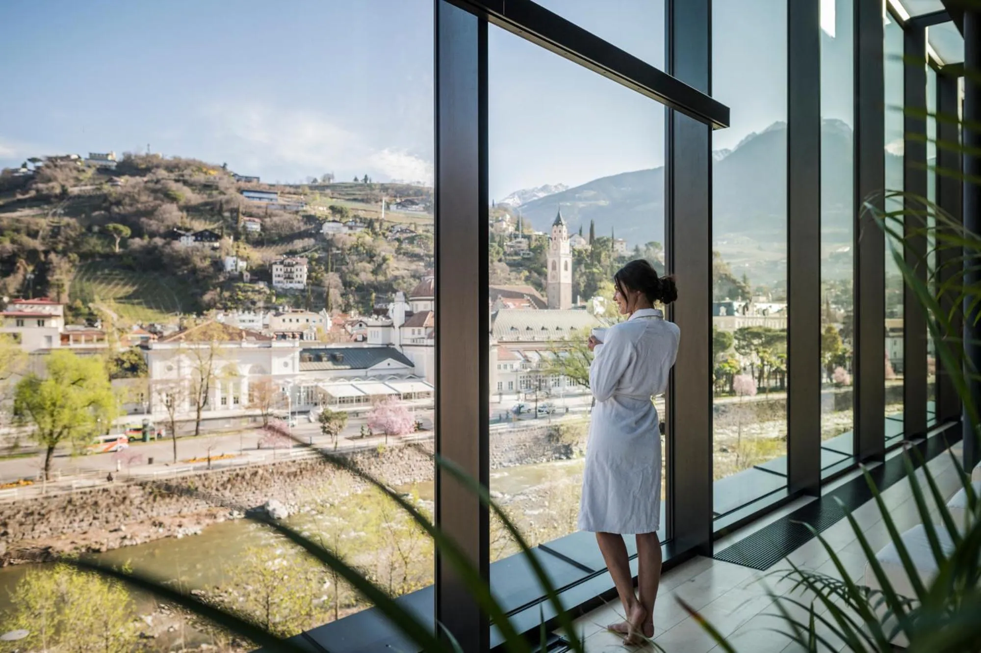 Spa and wellness centre/facilities in Hotel Therme Meran - Terme Merano
