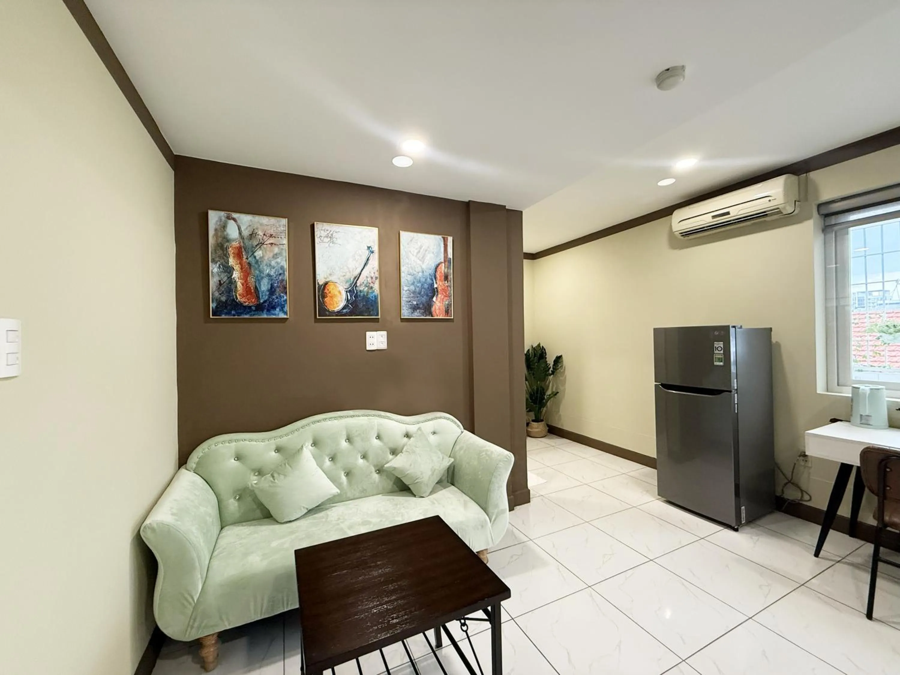 Living room in La Casona Hotel